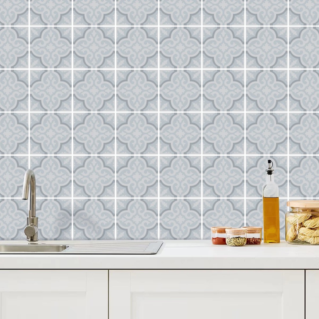 2 5 Pack Self Adhesive 3D Tiles - Mosaic, 2 of 5