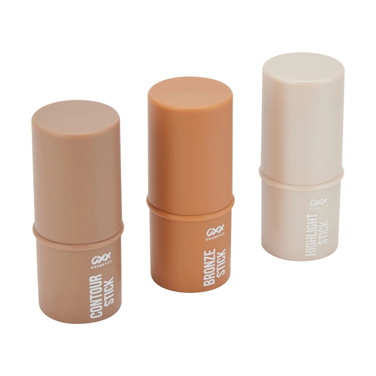 6 OXX Cosmetics 3 Piece Mini Contour Kit - Latte, Champagne and Caramel, 6 of 8