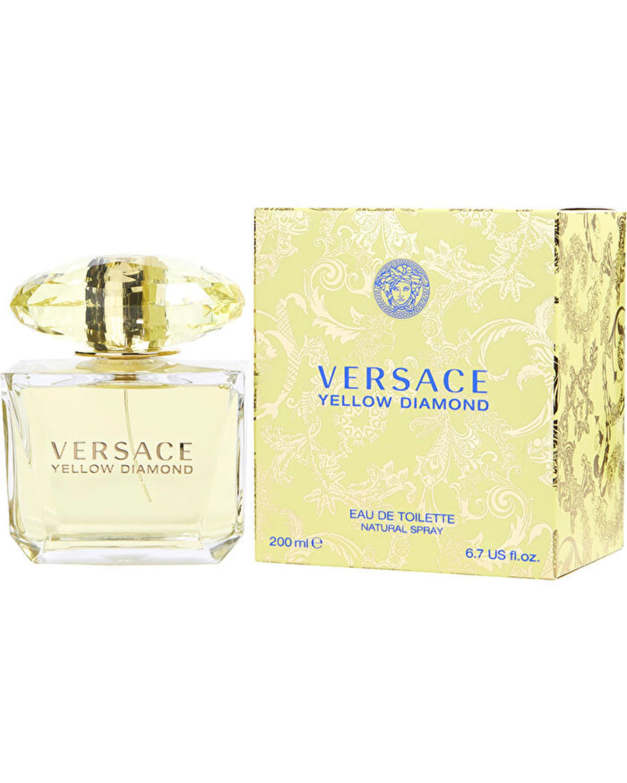 1 Versace Yellow Diamond Eau De Toilette Spray 200ml/6.7oz, 1 of 1