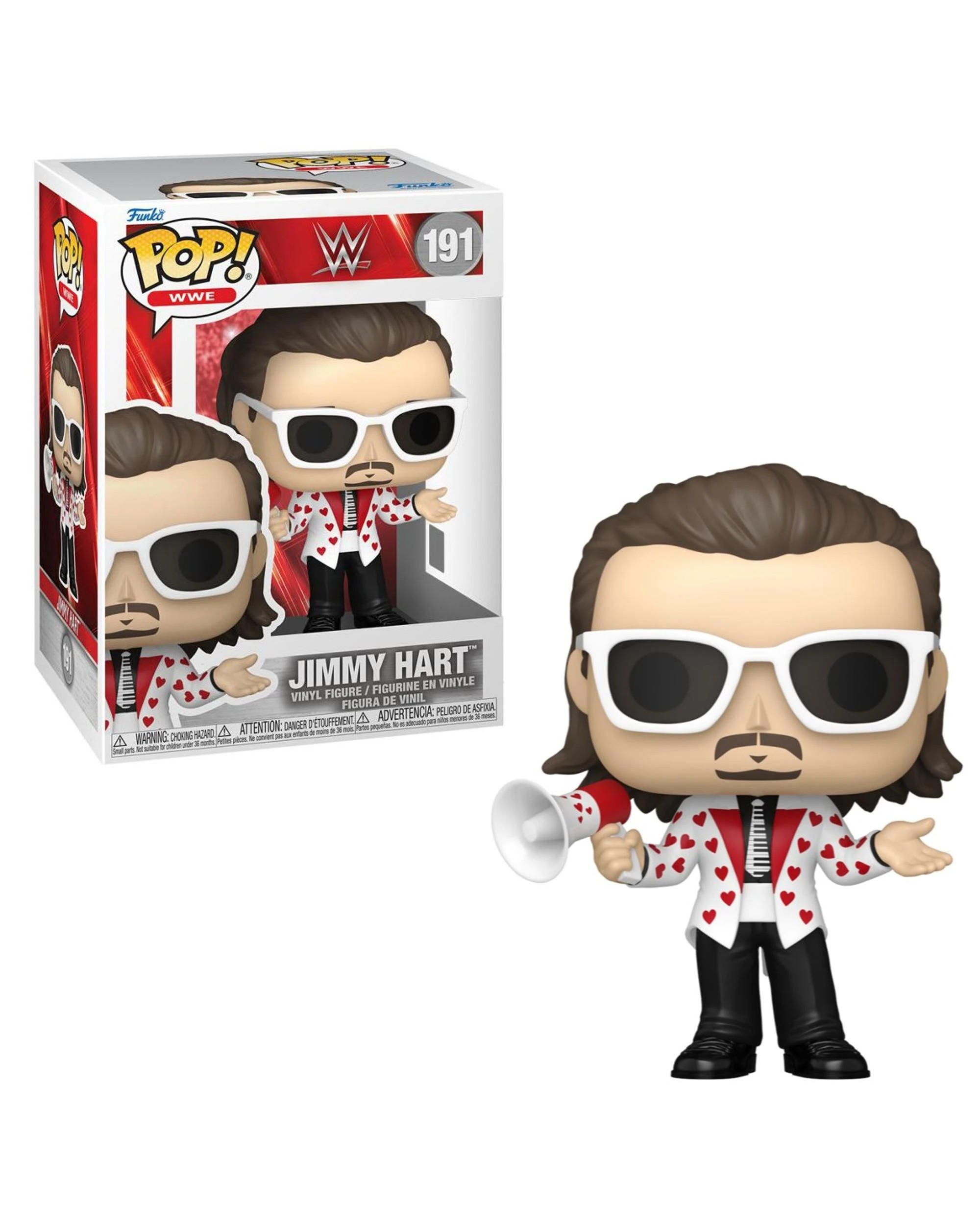 1 WWE Jimmy Hart Funko POP! Vinyl, 1 of 3