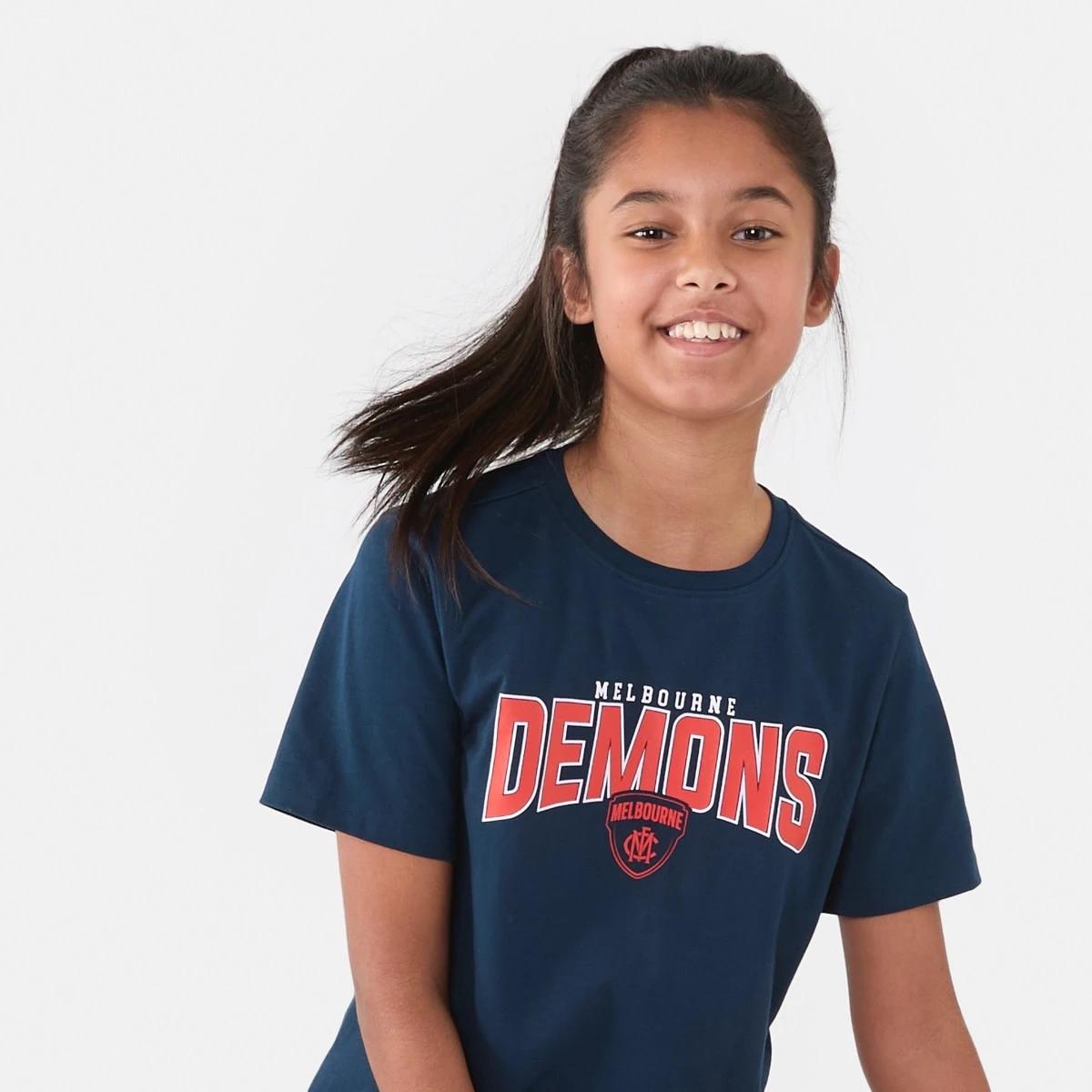 3 Official AFL Kids T-shirt Melbourne, 3 of 9