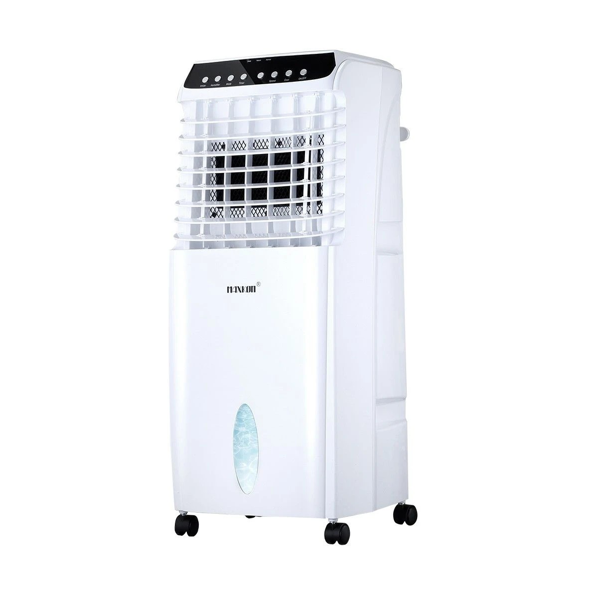 1 MAXKON 7L Mobile Evaporative Air Cooler Fan Humidifier Black, 1 of 6