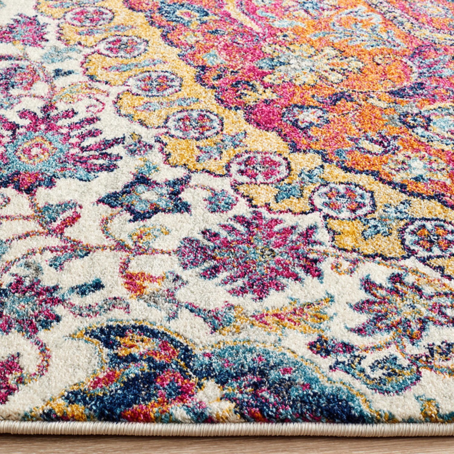 4 Common Ground Rugs Gallery 867 300x80cm Runner - Medium Pet Friendly Rug - Multi, 4 of 7