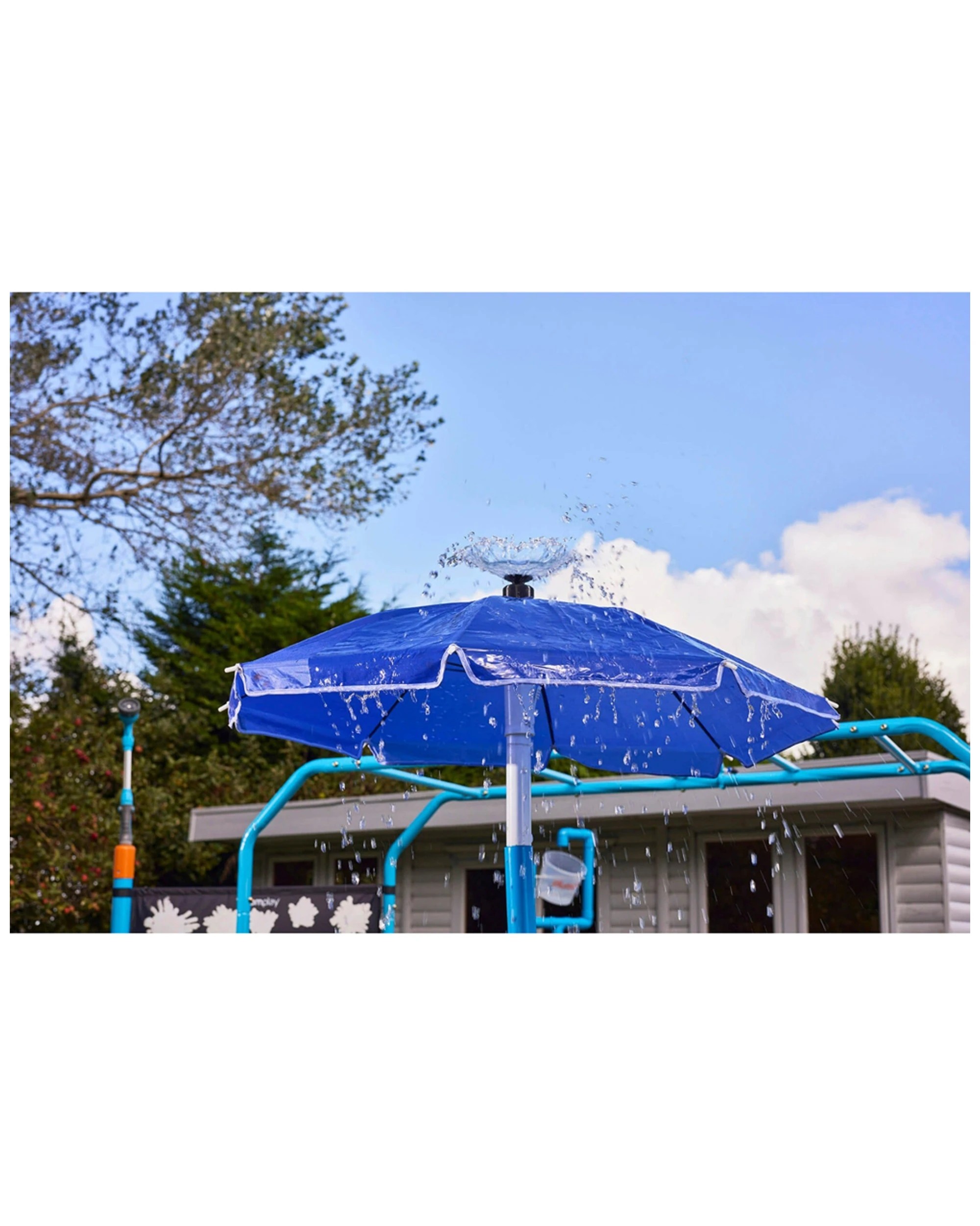 6 Plum Play Au Water Umbrella Fountain Outdoor Water Toy Ages 3 Years Plus
 - Blue, 6 of 7