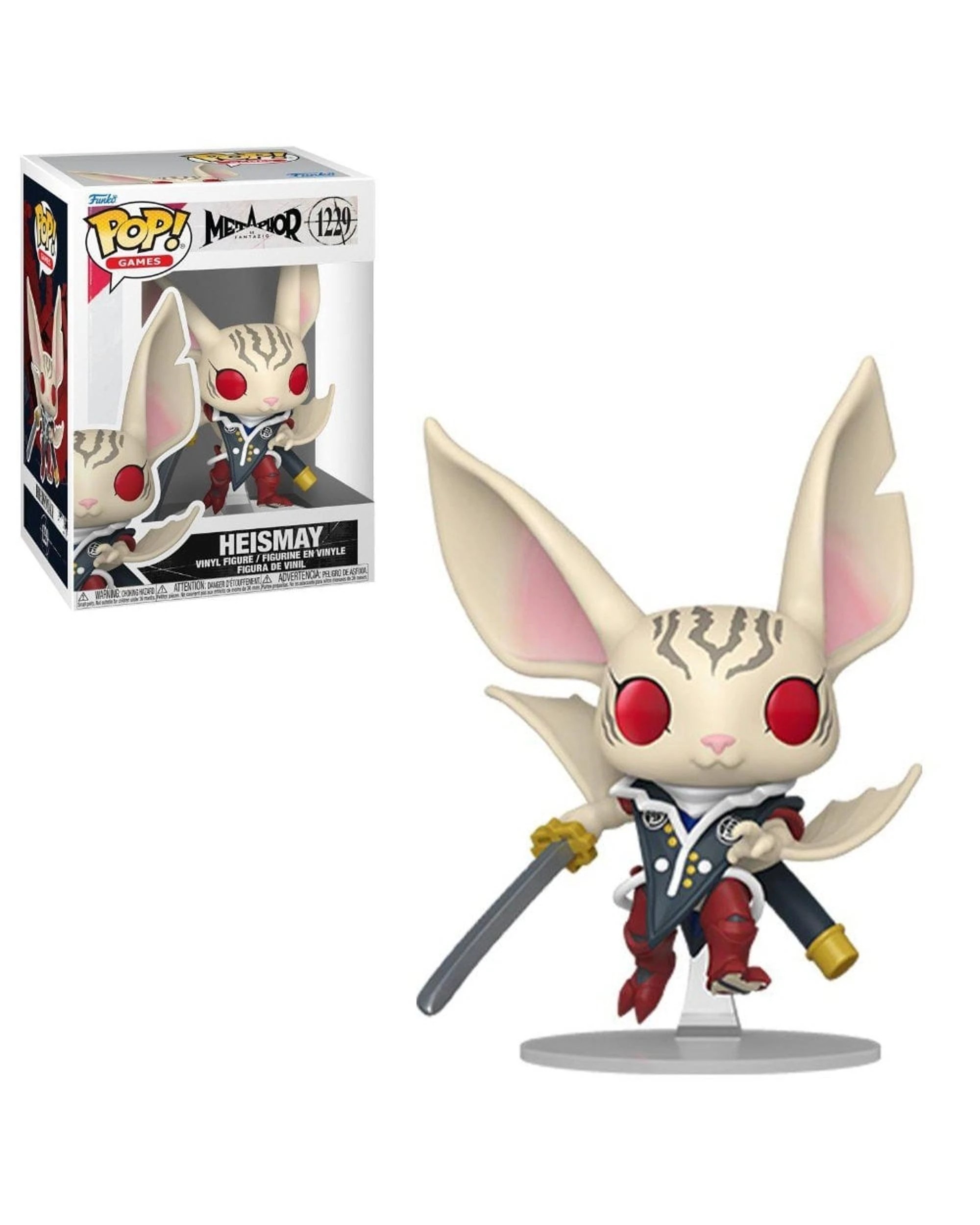 1 Metaphor Refantazio Heismay Funko POP! Vinyl, 1 of 3