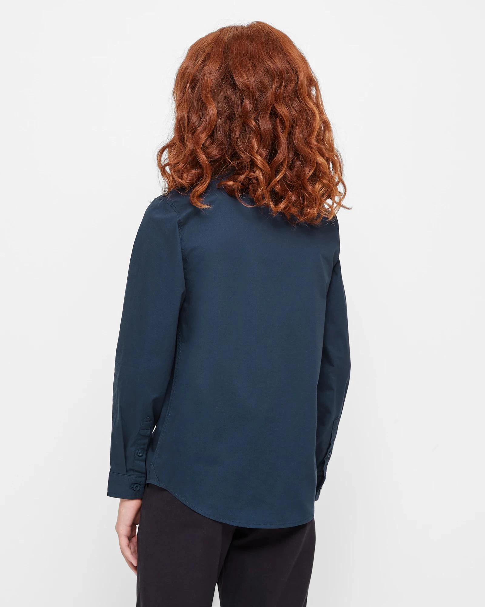 3 Target Long Sleeve Shirt NAVY BLUE, 3 of 5