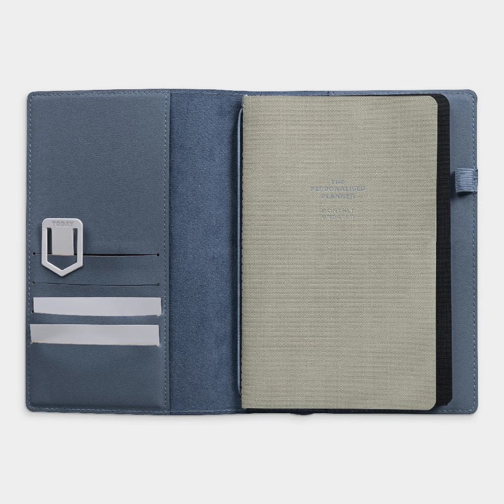 4 Otto Personal Undated Planner Petrol Blue, 4 of 10