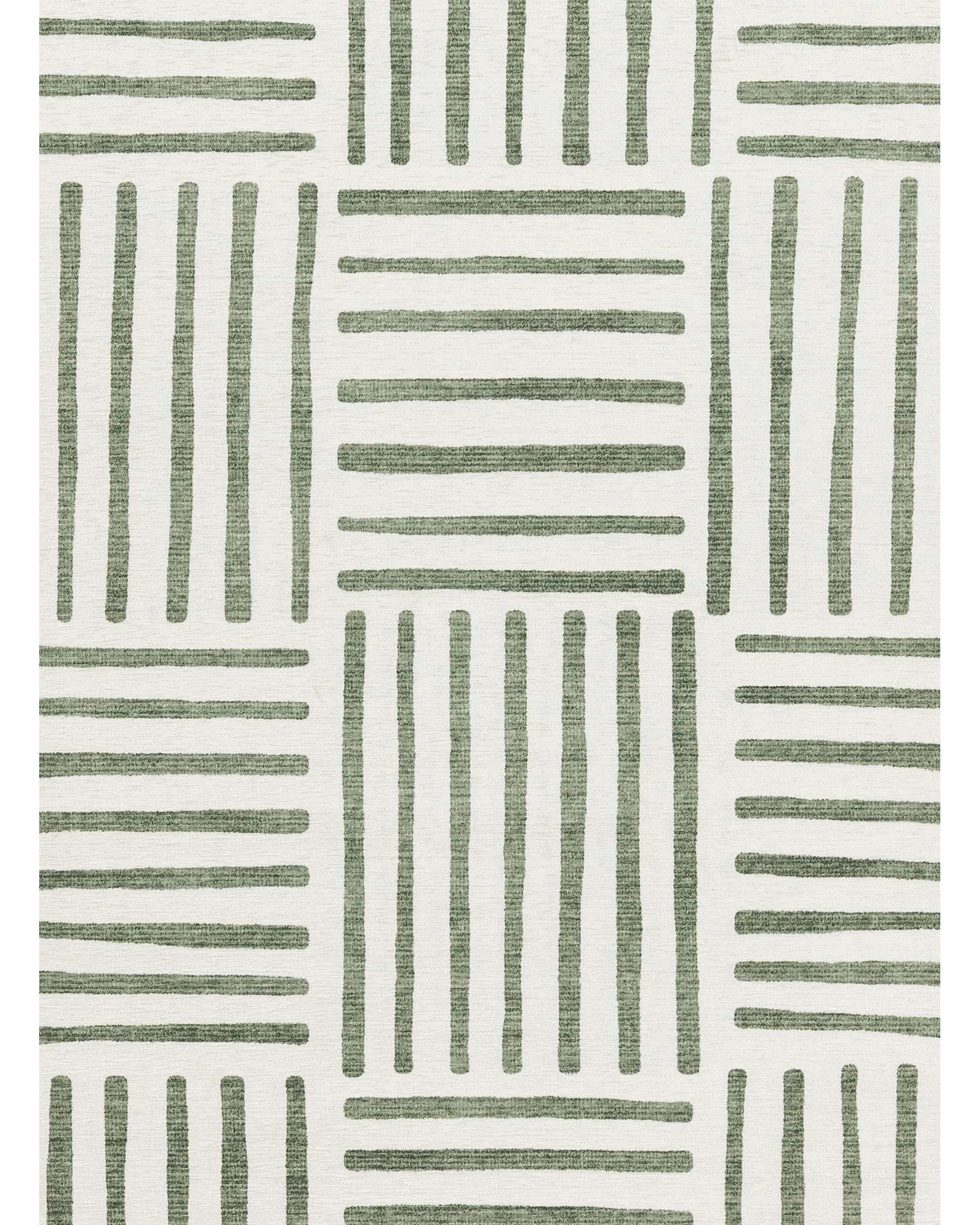 7 Loopsie Talamook Matchstick Indoor Outdoor Washable Rug-230cm x 160cm - Green, 7 of 8