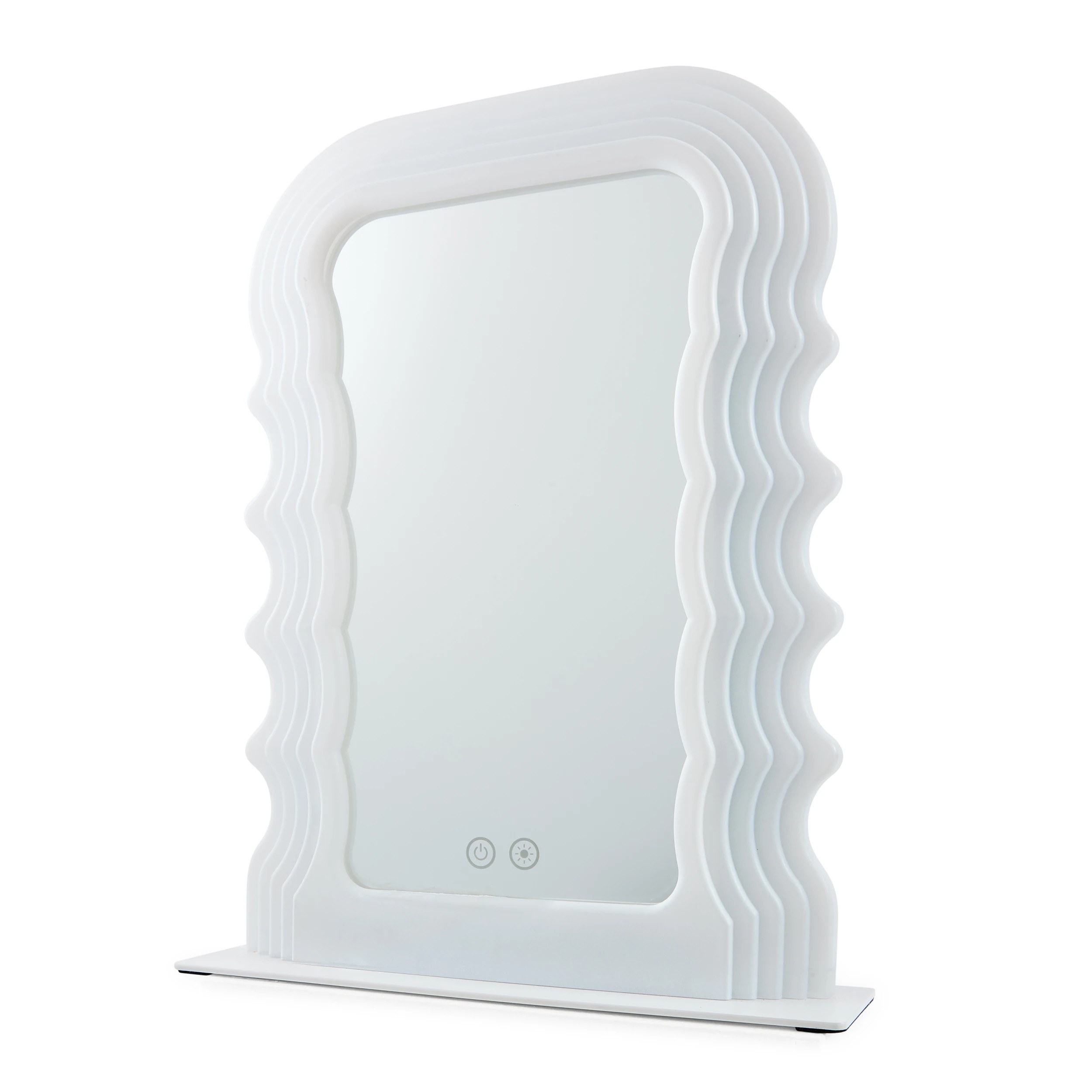 8 Wavy LED Mirror, 8 of 10