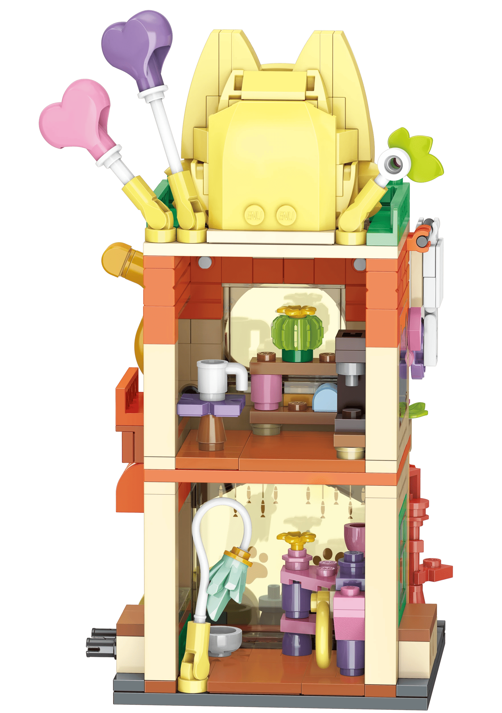 3 Mini Blocks Building Series Playset - Assorted, 3 of 9