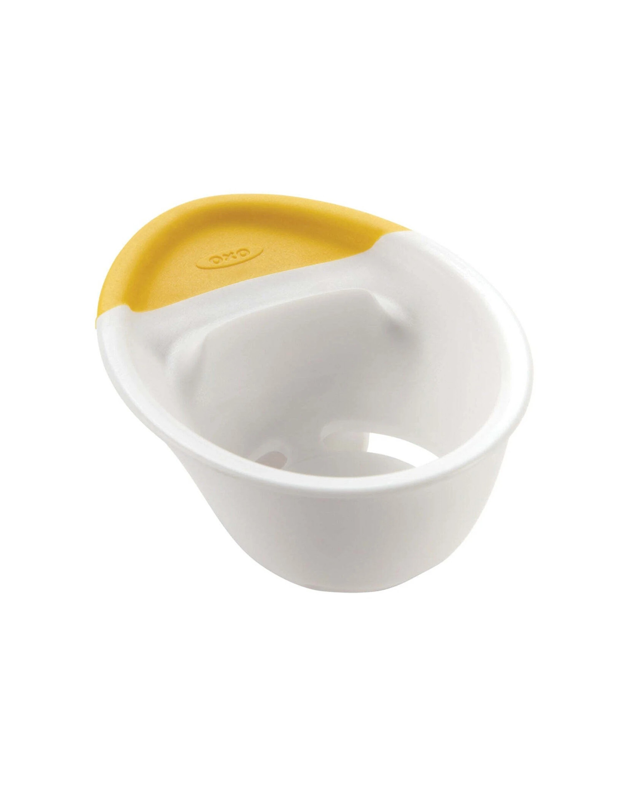 3 Oxo 3-in-1 Egg Whites Yolk Separator Dishwasher Safe Plastic Raised Edge - White, 3 of 3