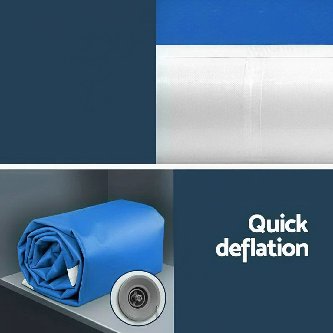 7 Everfit 5M Air Track Gymnastics Tumbling Exercise Yoga Mat W/ Pump Inflatable - Multi, 7 of 7