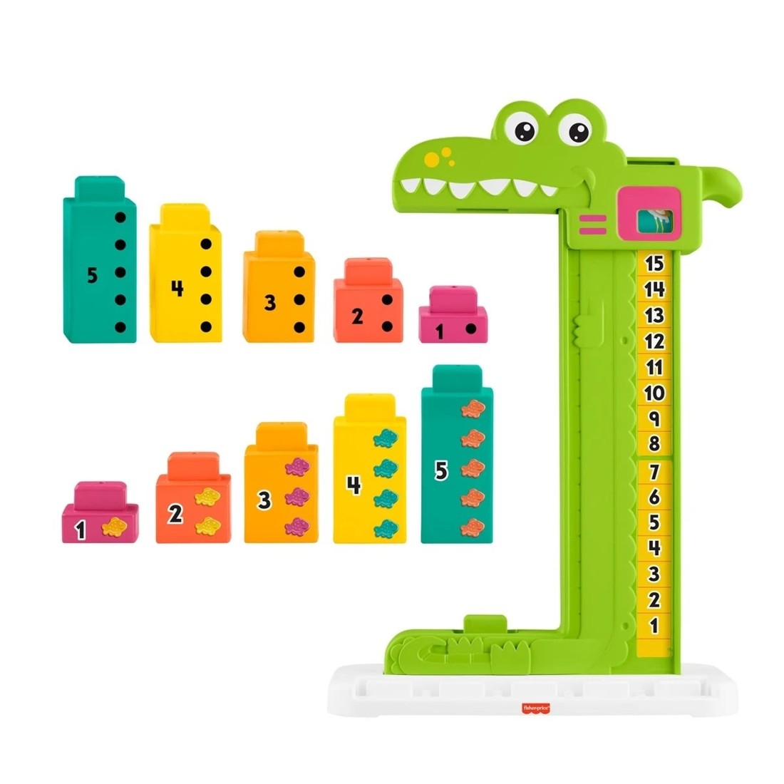 3 Fisher-Price Adding Alligator, 3 of 8