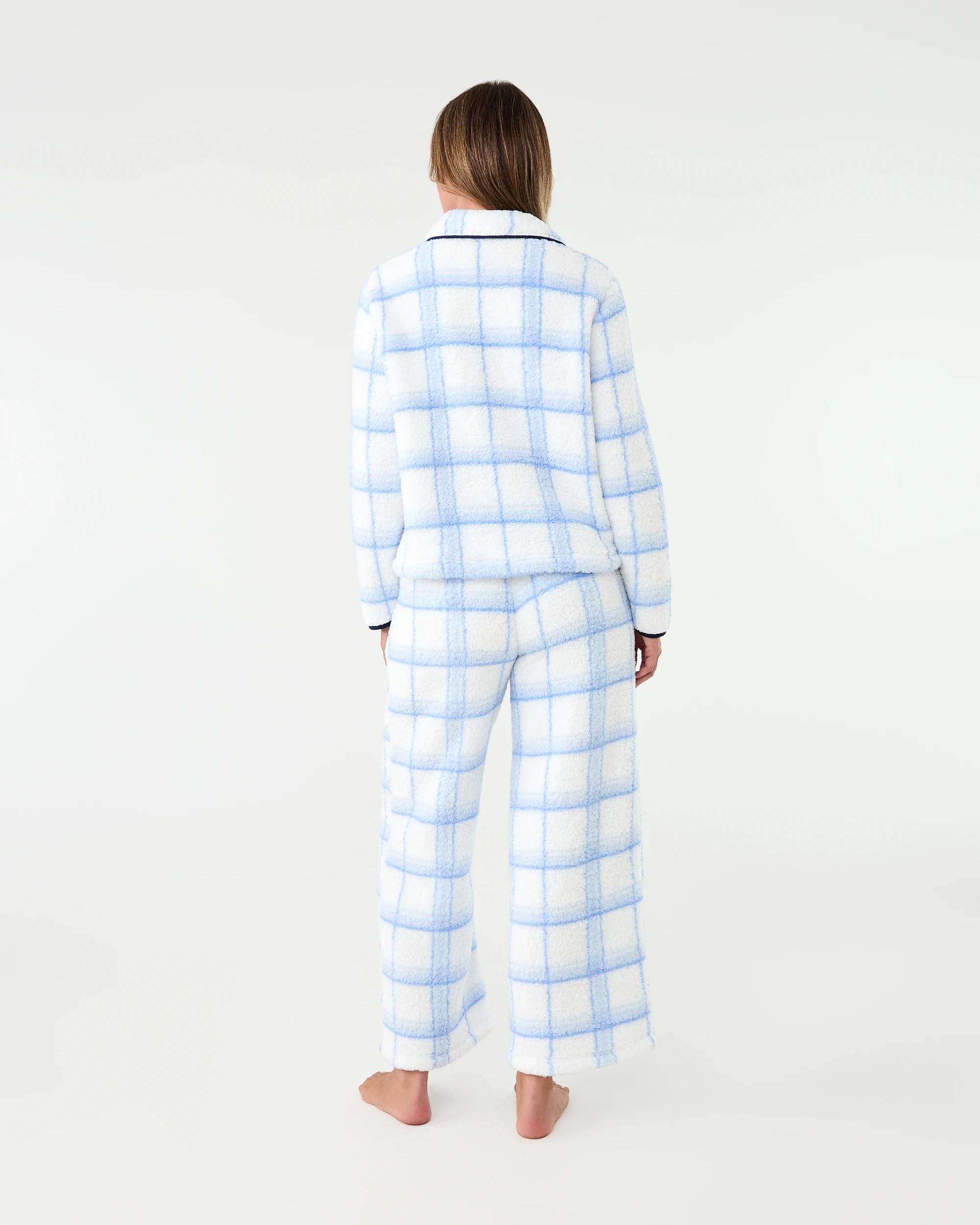 3 Disney Lilo & Stitch License Fleece Button Through Pyjama Set Stch Cosy, 3 of 9