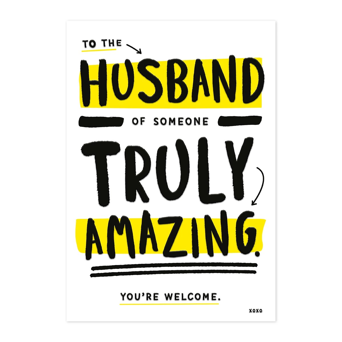 3 Connections from Hallmark Birthday Card - To the Husband of Someone Truly Amazing, 3 of 3