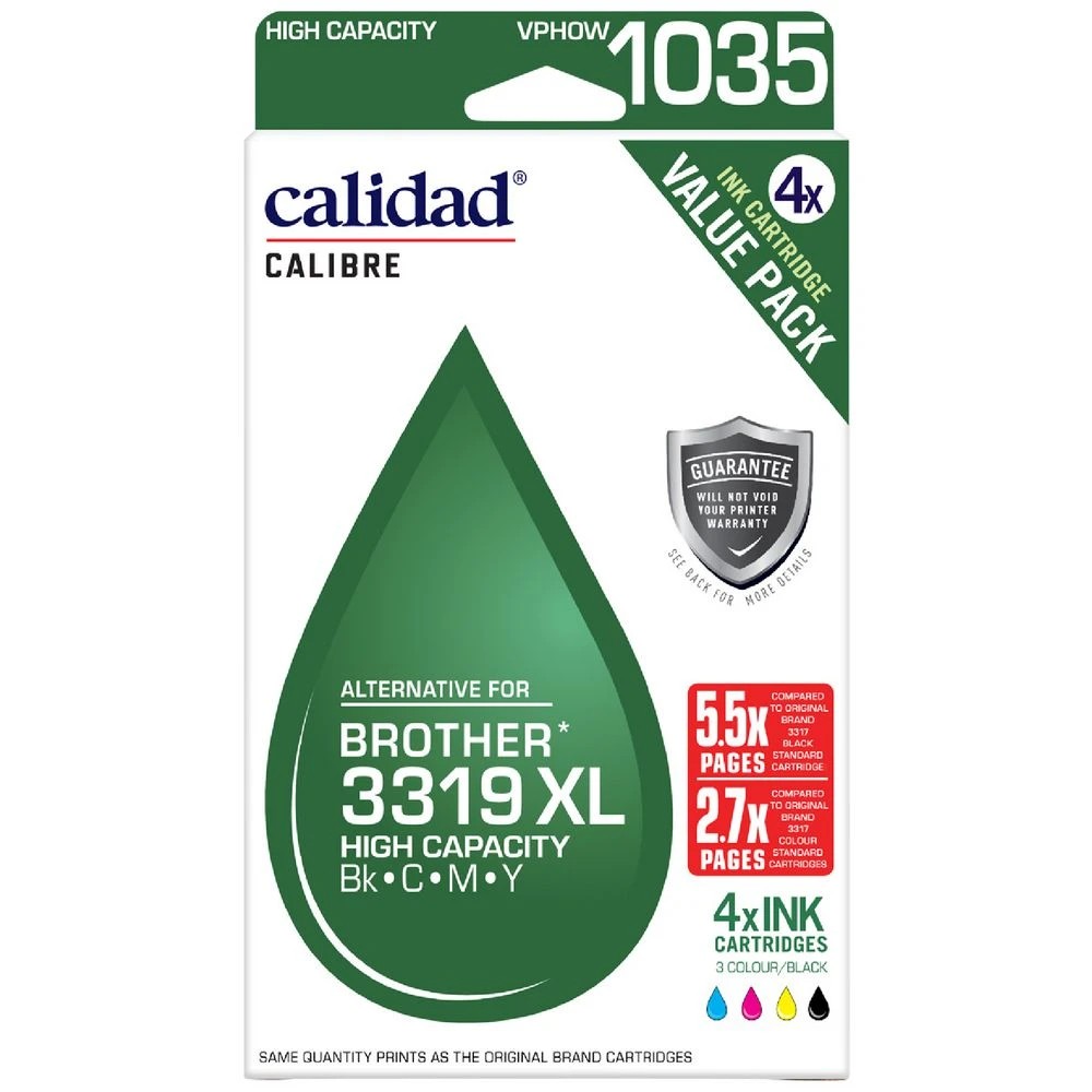 1 Calidad Brother LC-3319XL Ink 4 Pack, 1 of 7