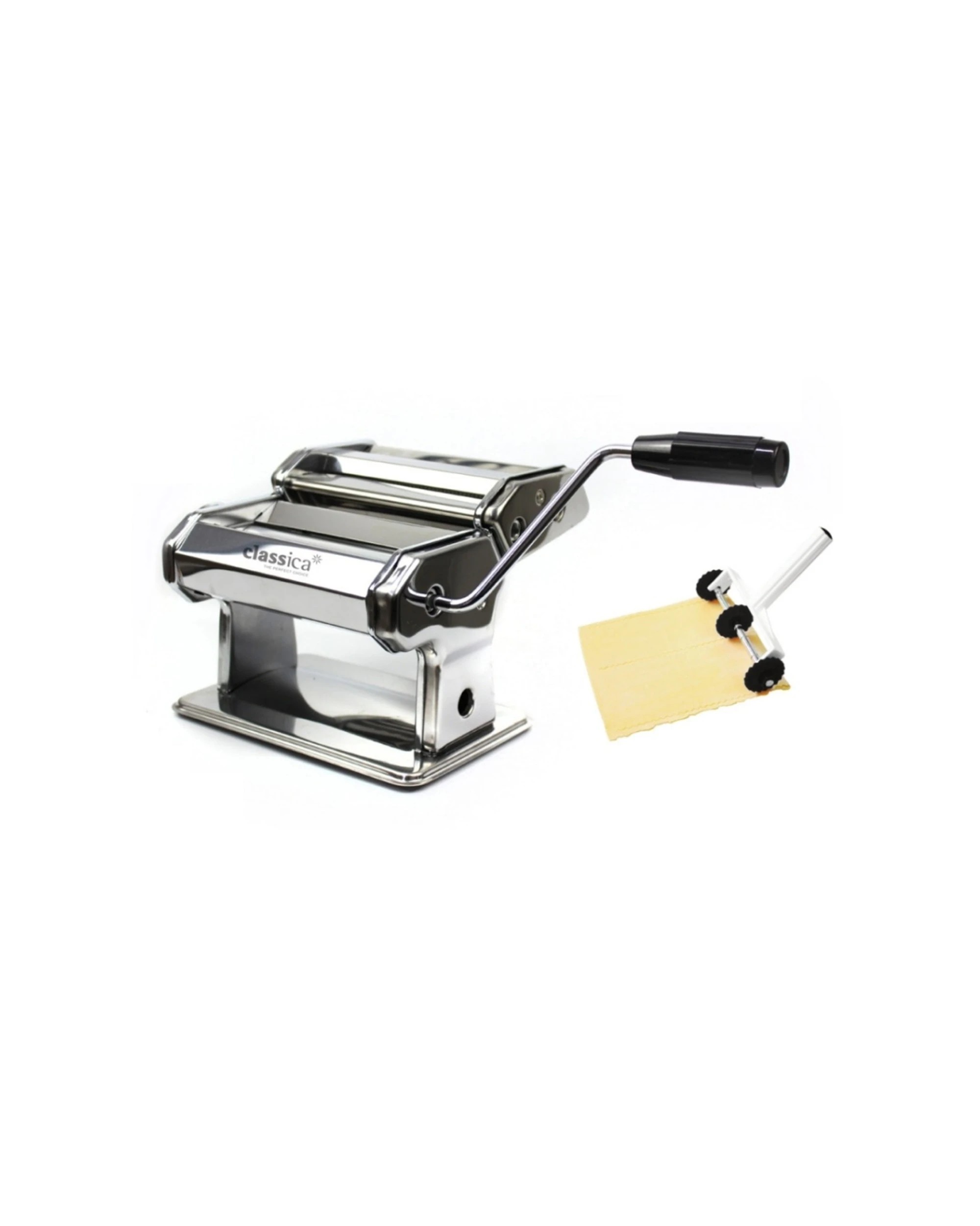1 Classica Silver Pasta Machine Includes Bike 9 Thickness Settings Durable - Silver, 1 of 1