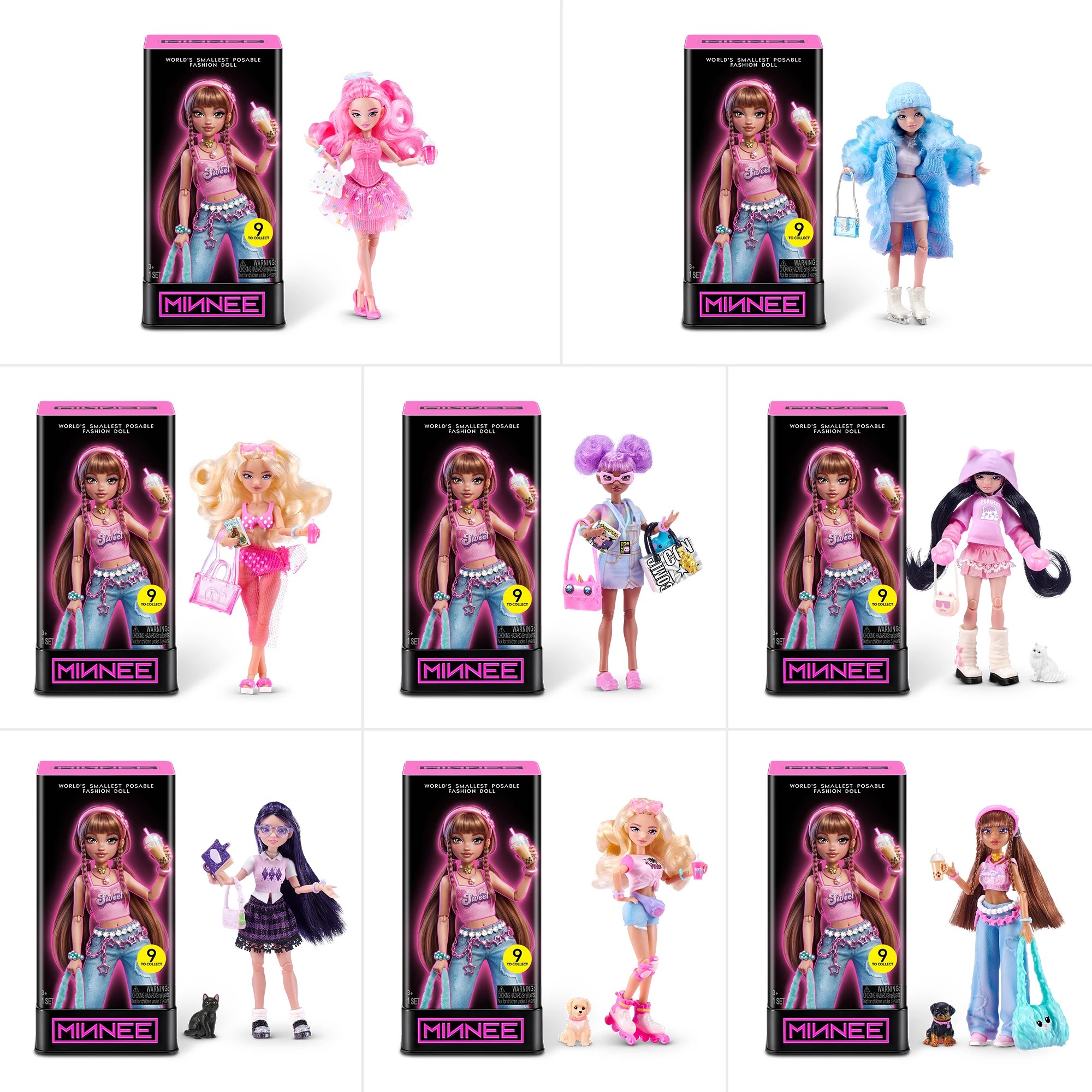 1 ZURU Minnee Fashion Doll Blind Box - Assorted, 1 of 10