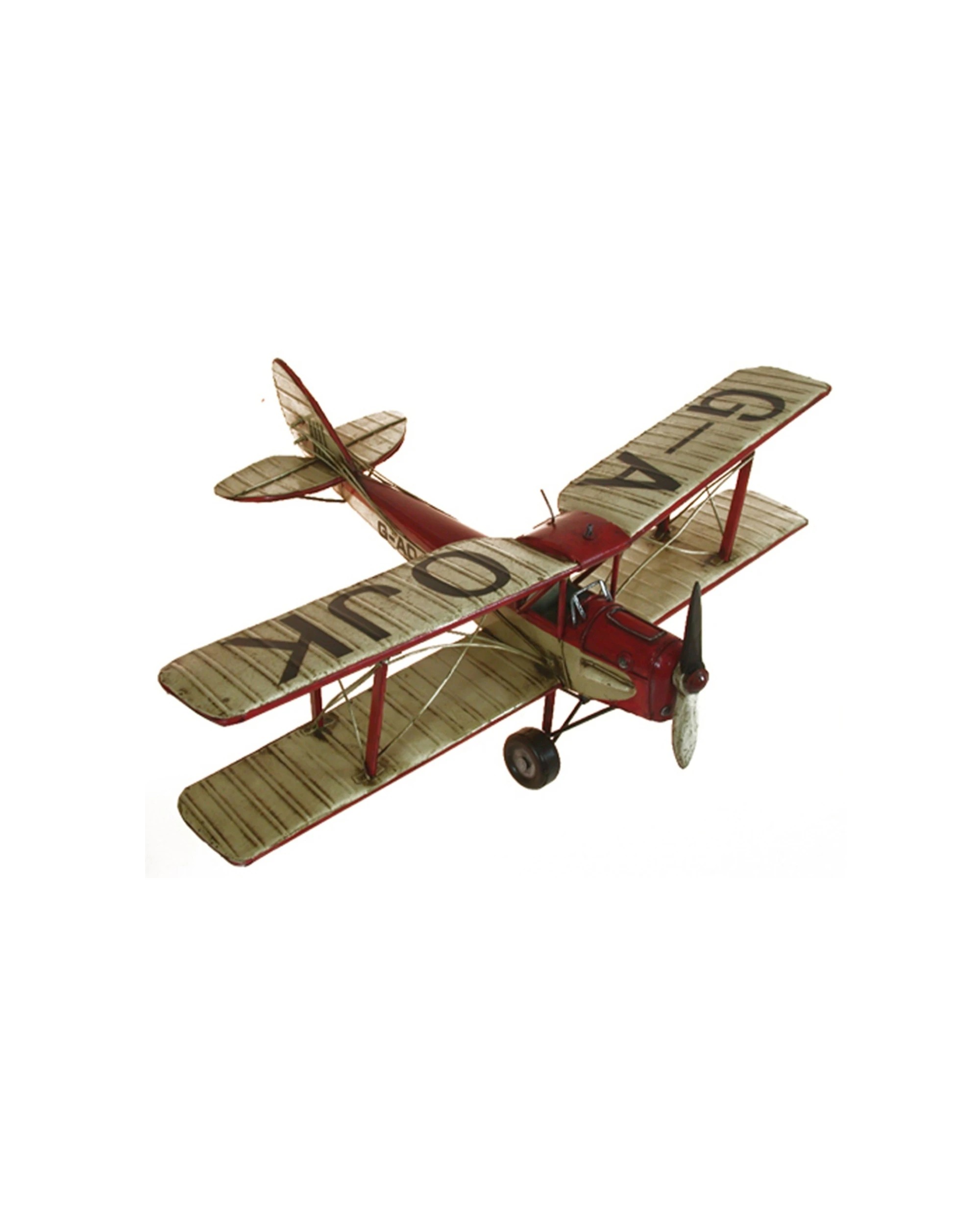 1 Boyle Metal Ornament Home Decor Collectible Tiger Moth Plane 50x48x18.5cm - Multi, 1 of 7