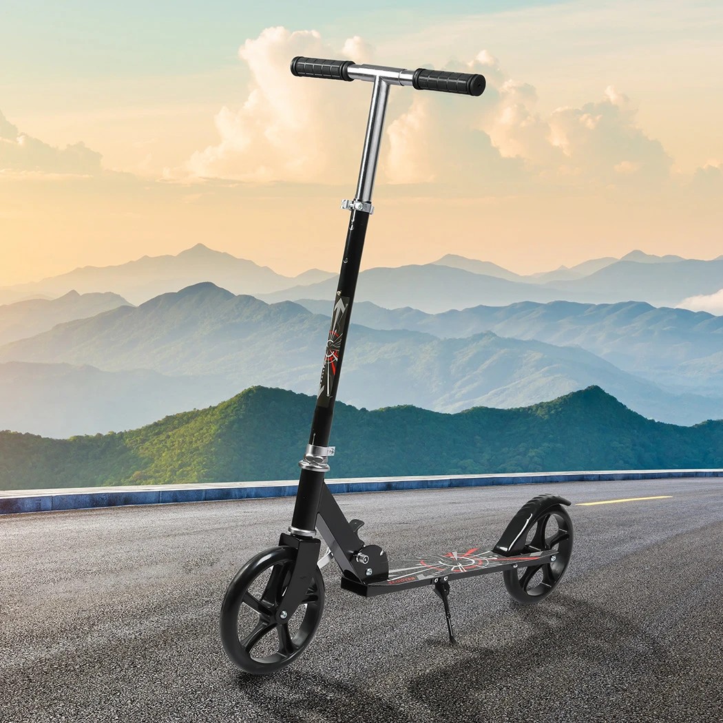 8 Monvelo Push Folding Kick Scooter Blackth, 8 of 8