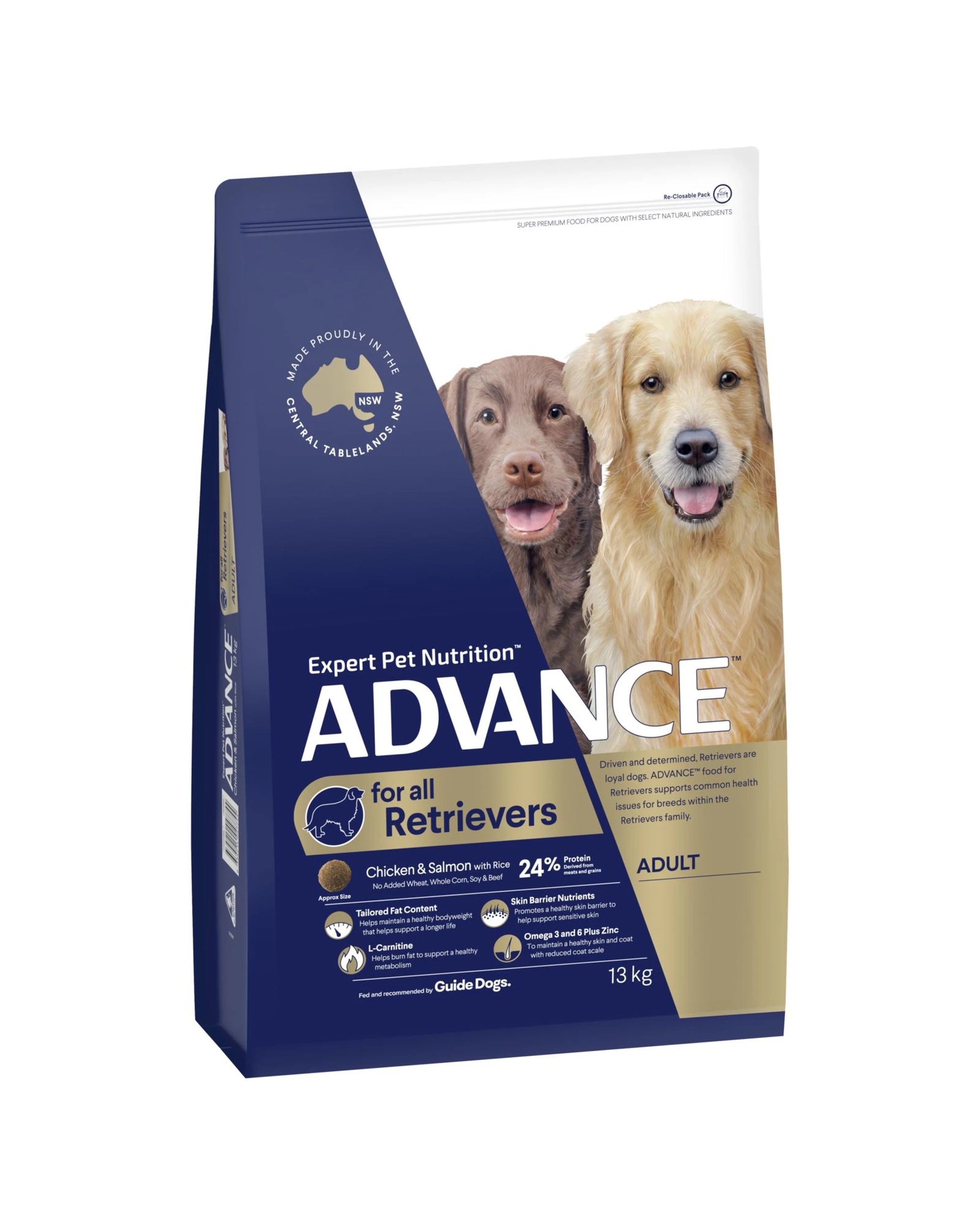 1 Advance Adult Retriever Dry Dog Food 13kg, 1 of 3