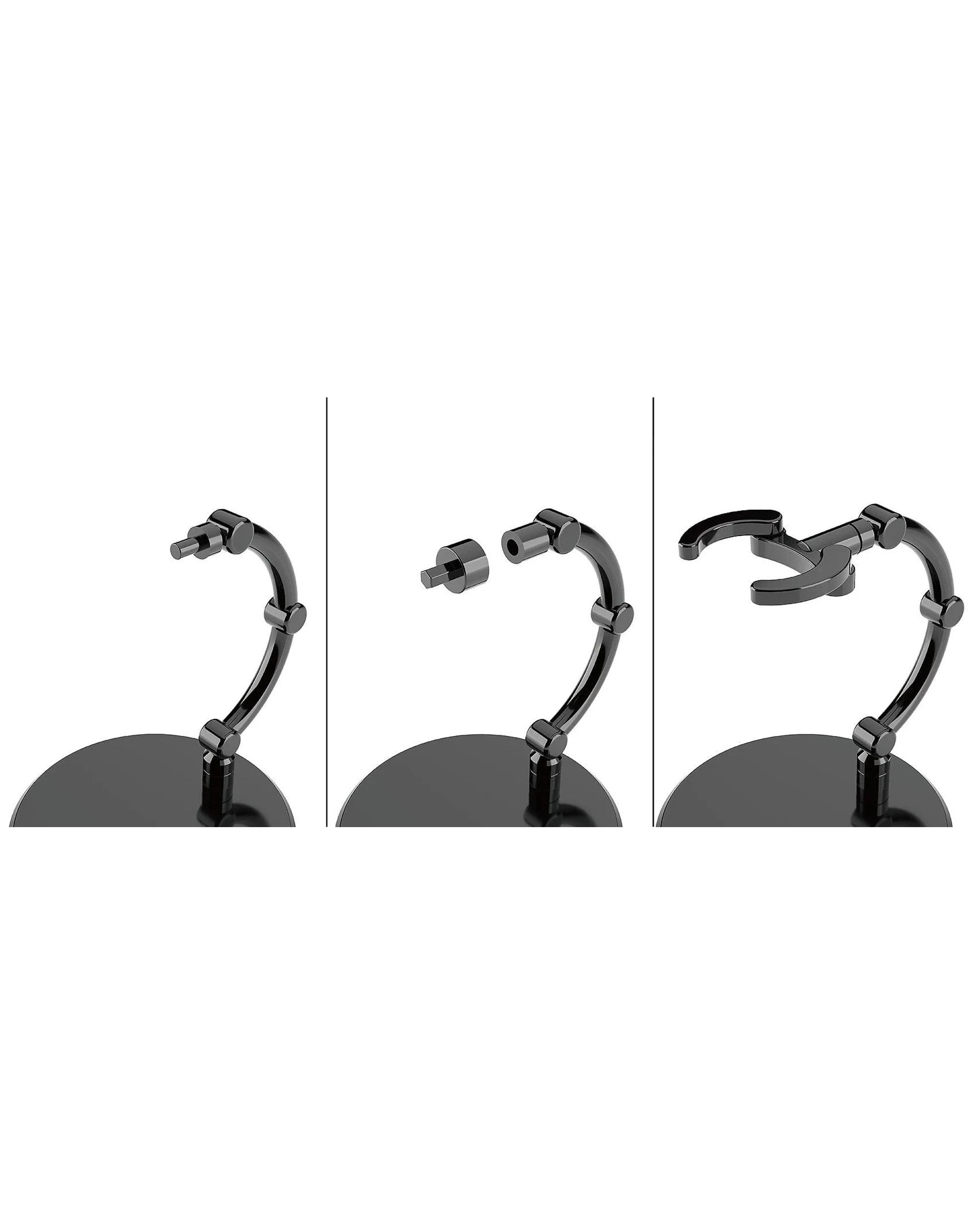 6 Good Smile The Simple Stand Mini Black for Small and Chibi Figures 4 Pack, 6 of 8
