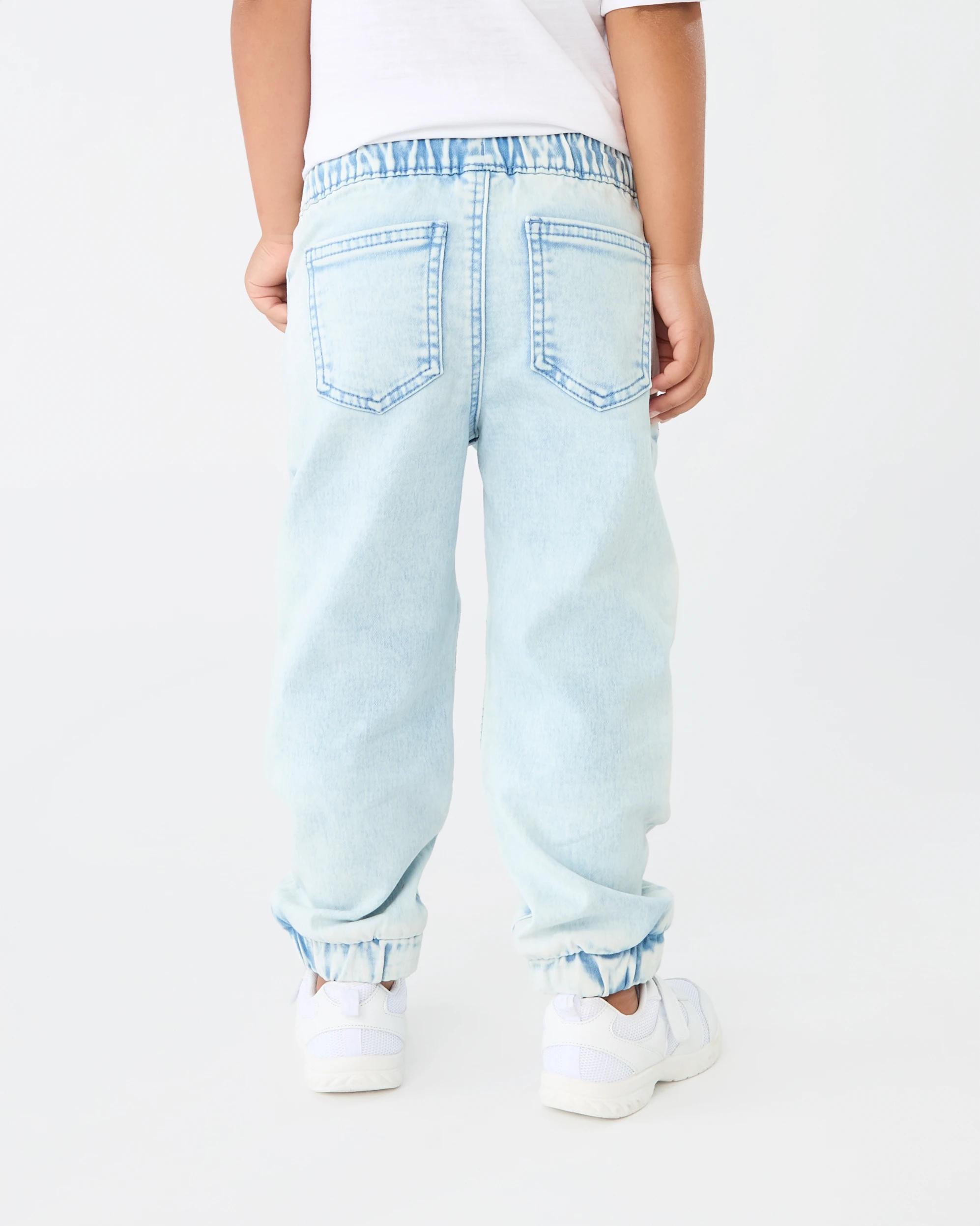 2 Moto Denim Jeans Light Wash, 2 of 7