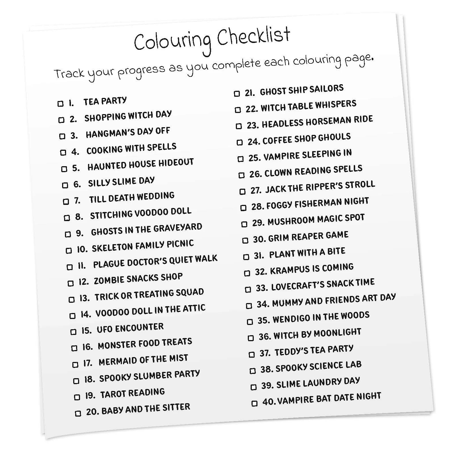 2 Spooky Moments: Cozy Colouring Book by Jade Summer - Book, 2 of 5