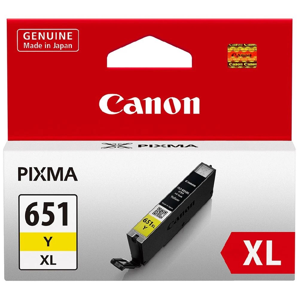1 Canon CLI 651 XL Ink Cartridge Yellow, 1 of 4