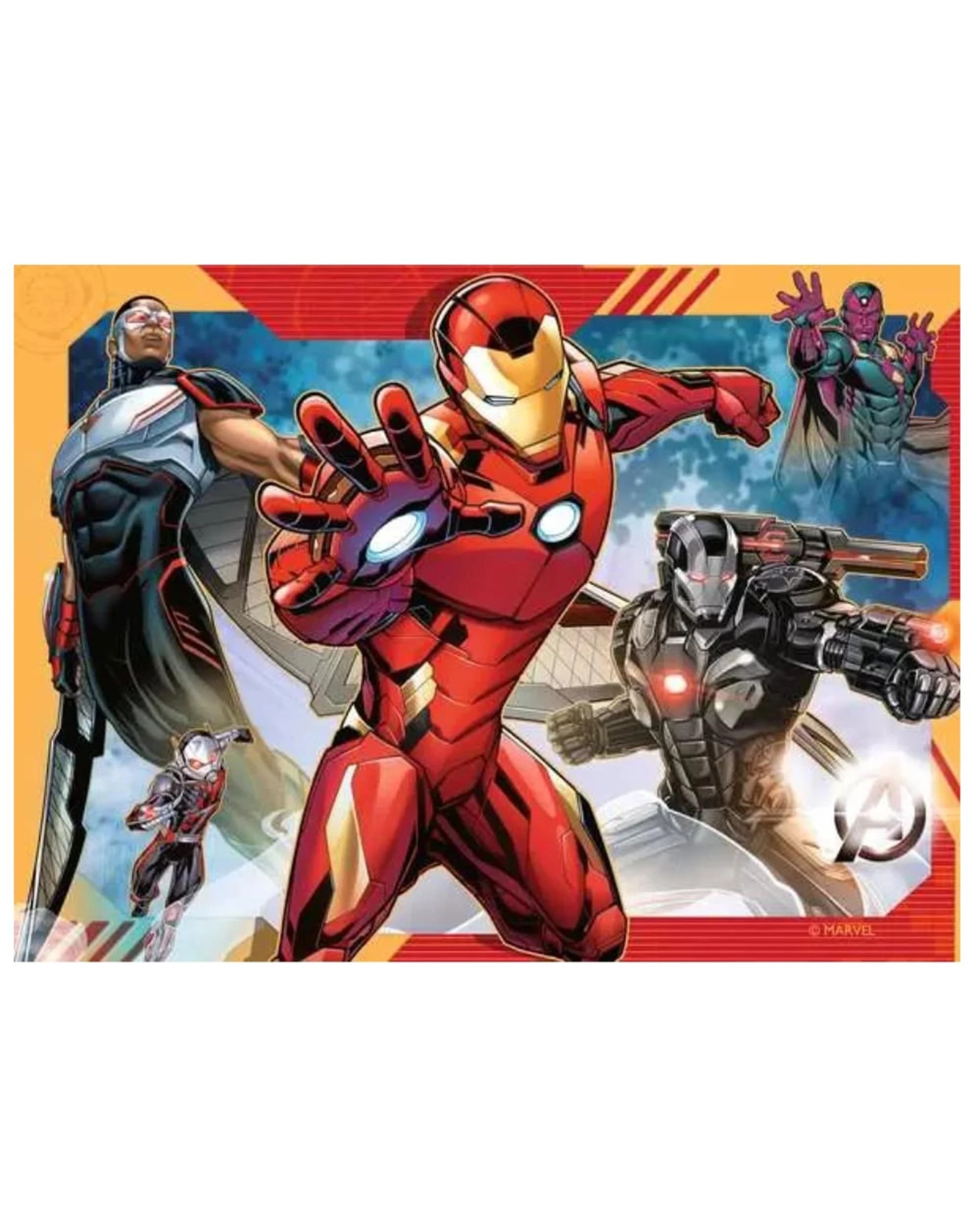 3 Ravensburger Marvel Avengers Assemble 4 In A Box 12/16/20/24 Piece Jigsaw Puzzle, 3 of 5