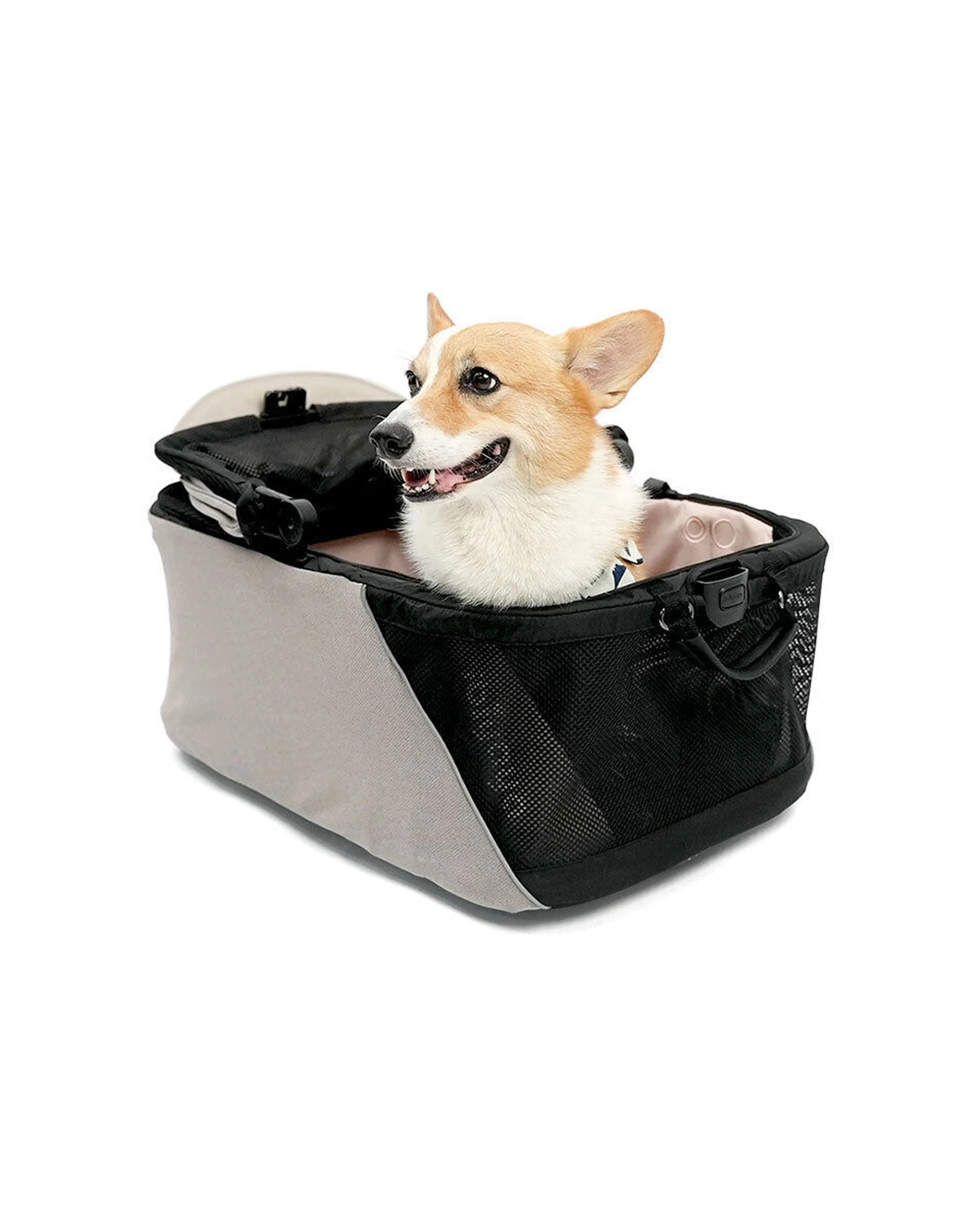 9 Ibiyaya Instacollapse Stroller With Detachable Pet Carrier Travel Bag 25kg - Multi, 9 of 9
