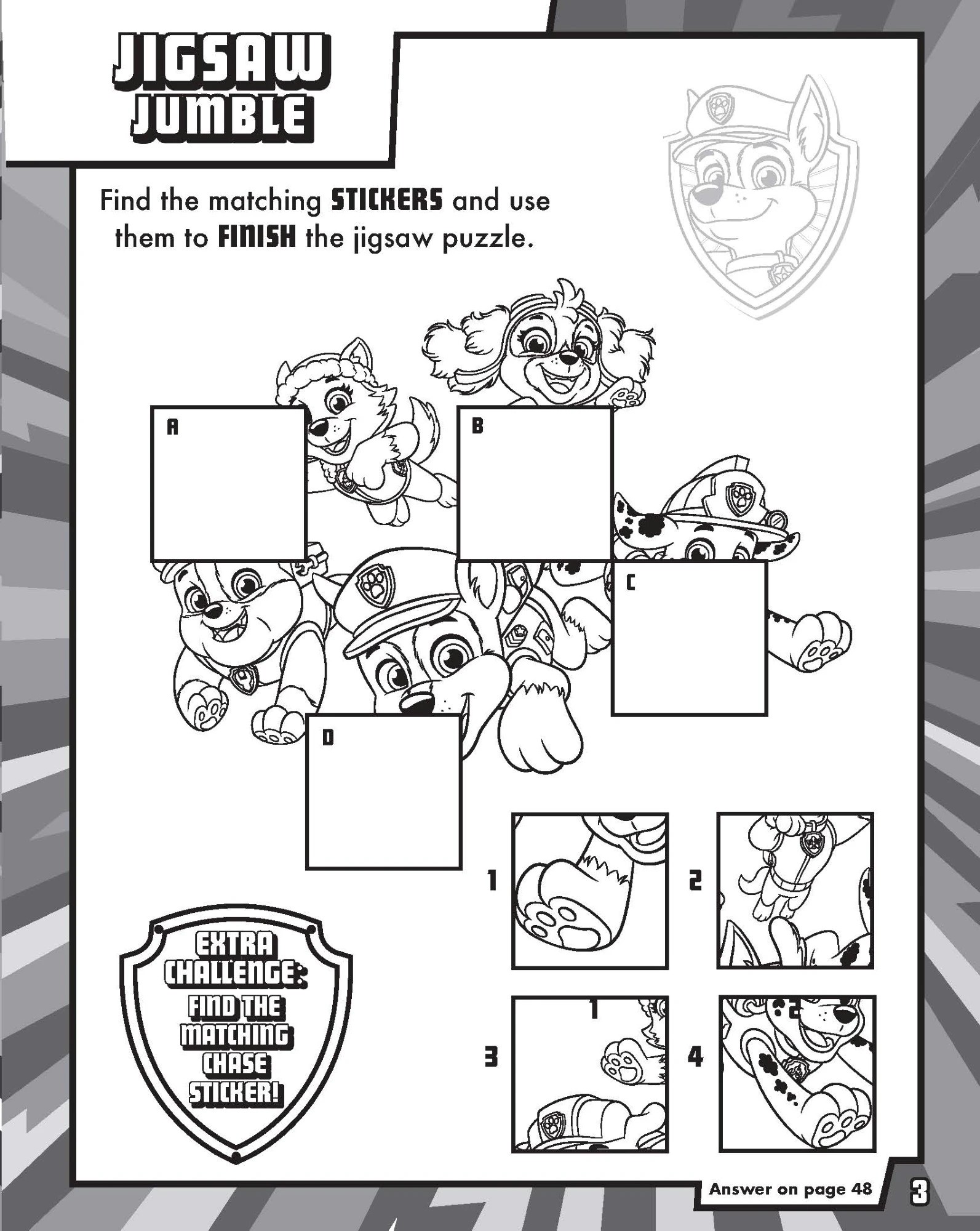 3 PAW Patrol Ultimate Sticker Book, 3 of 6
