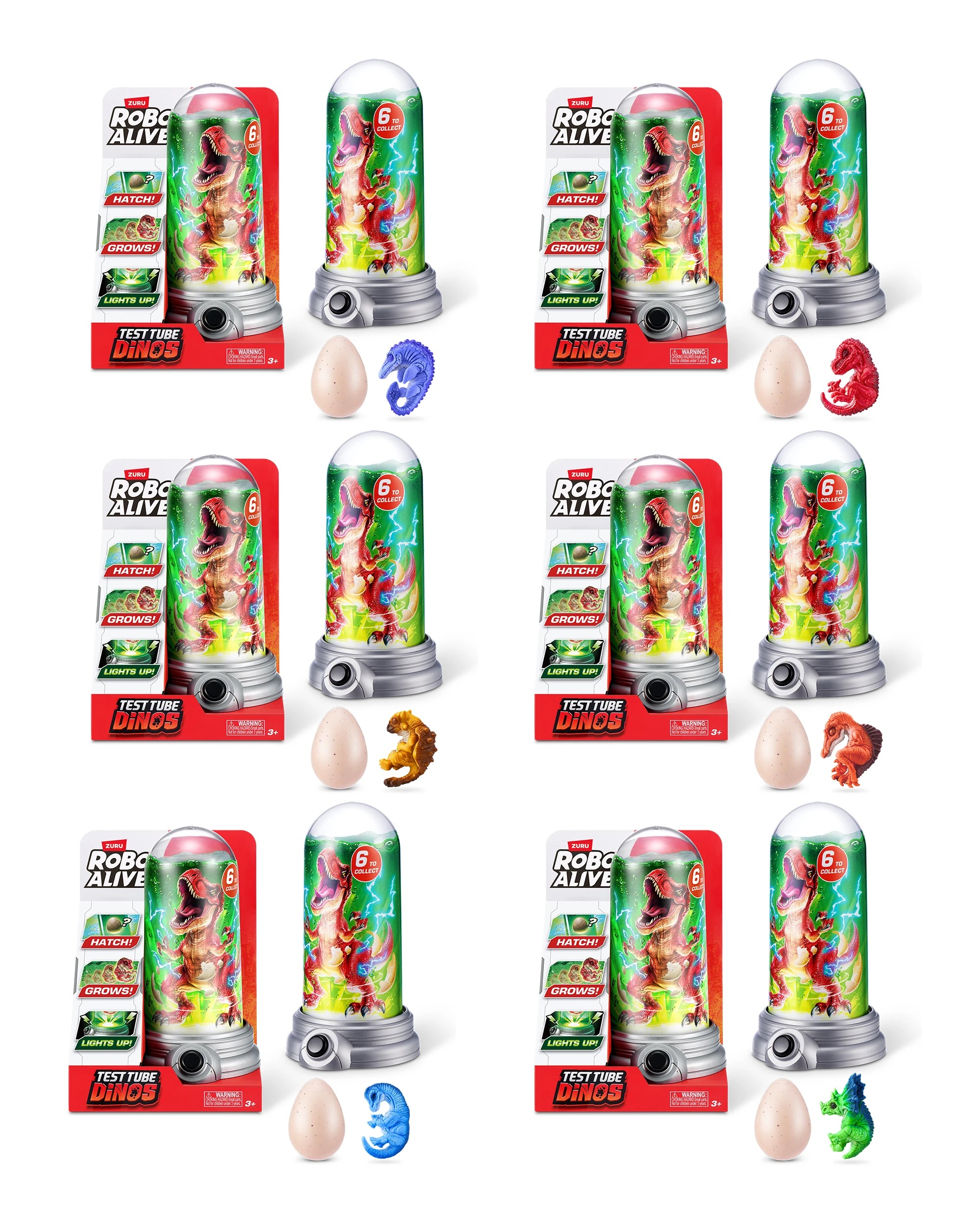 2 Zuru Robo Alive Testube Dino - Assorted, 2 of 3