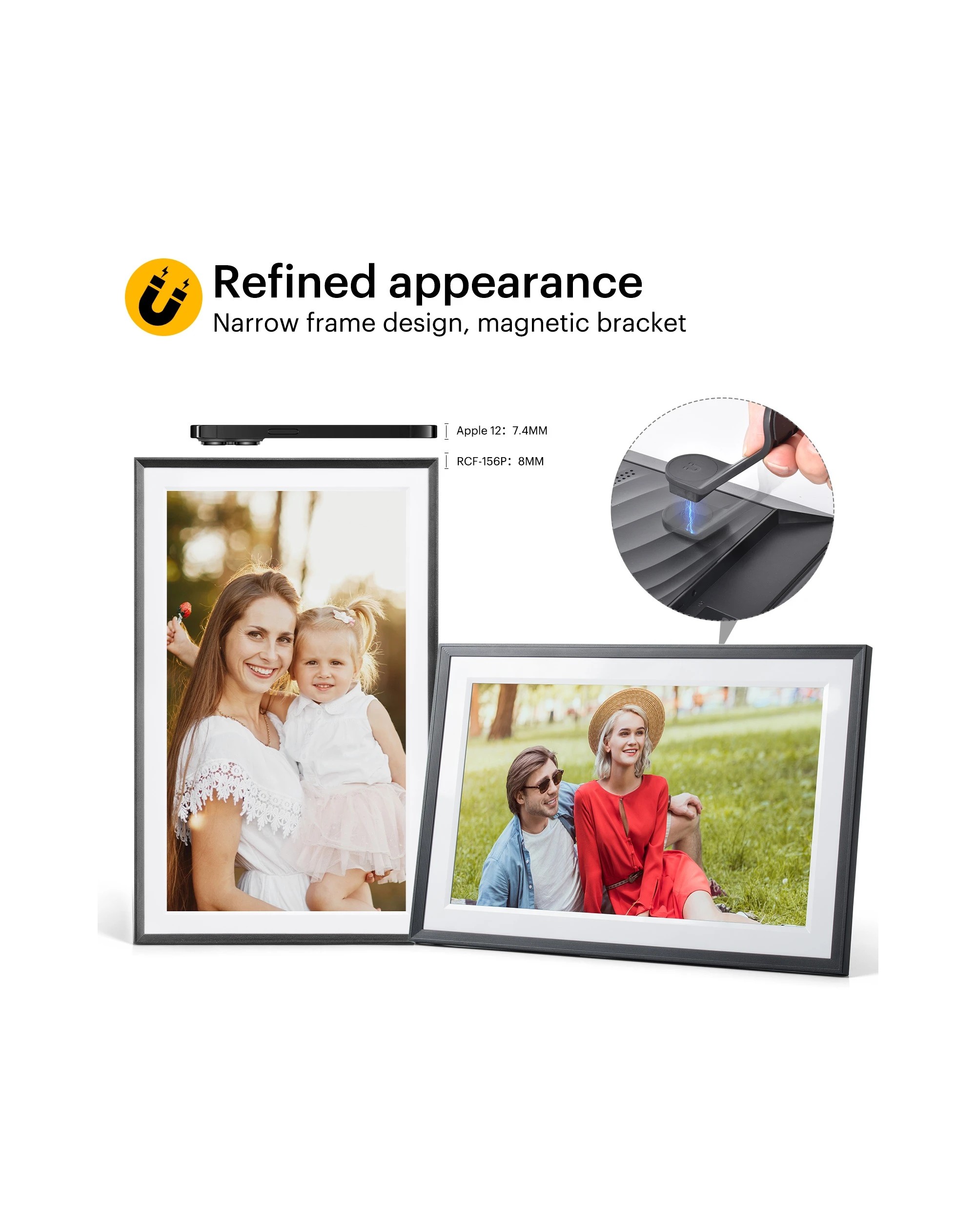 1 Kodak RWF-1561P 15.6 Inch Wi-Fi Photo Frame 32GB, 1 of 6