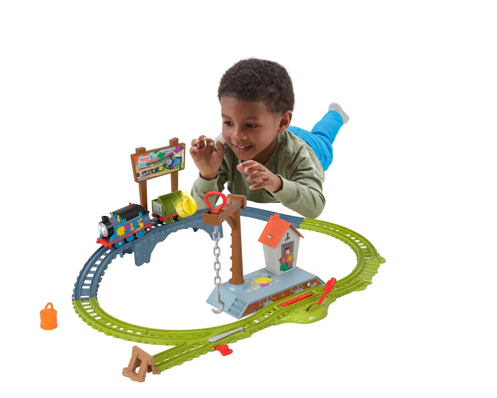 6 Thomas & Friends Paint Delivery Set - Multi, 6 of 6