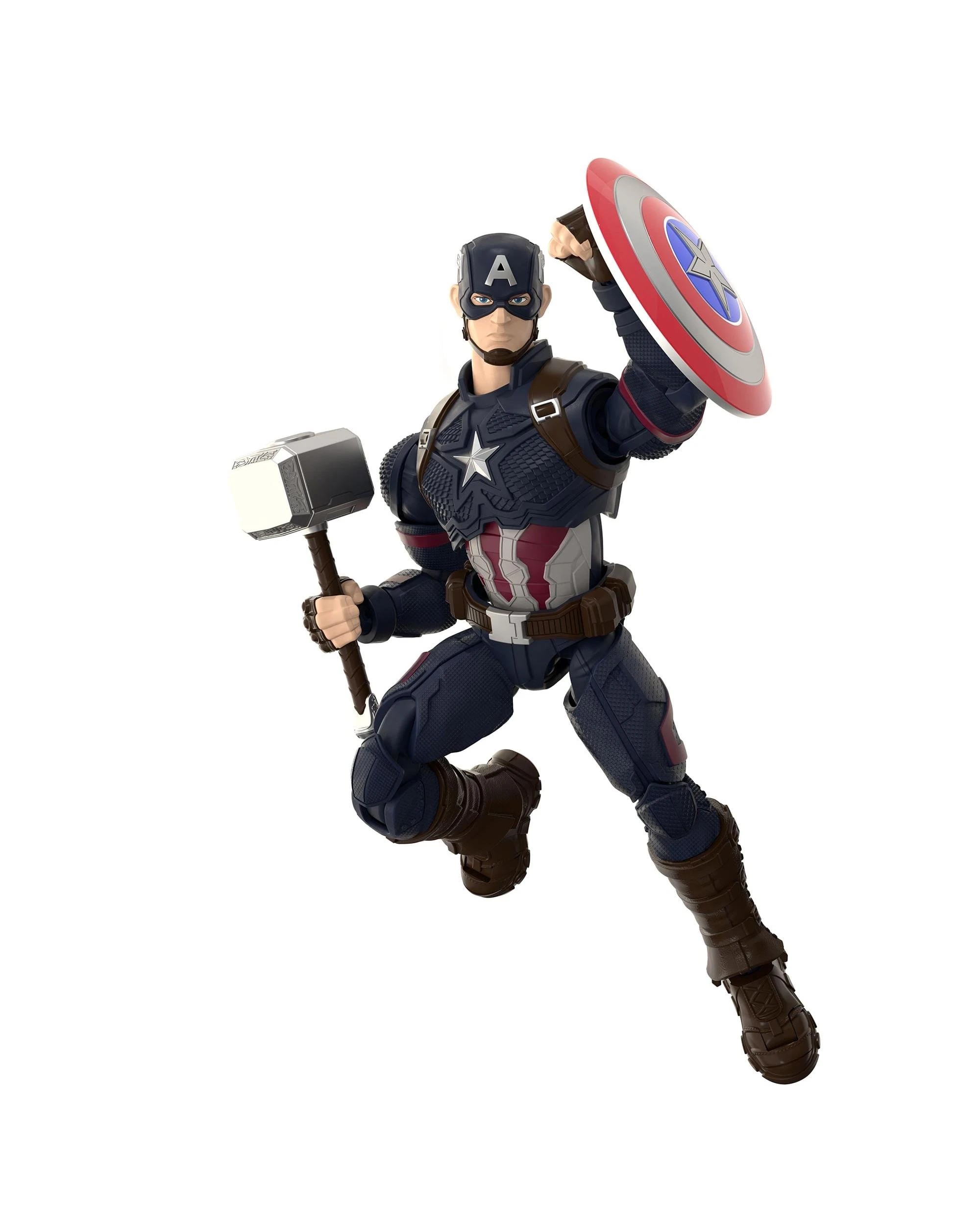 7 Blokees Marvel Hero Champion Class Captain America Model Kit, 7 of 8