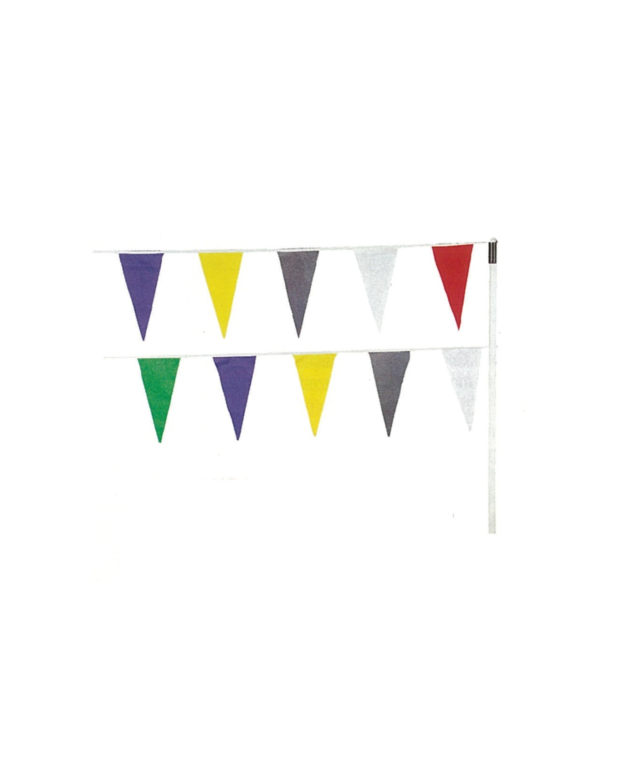 1 Victor Sports Athletic Bunting Treated Flags 30m - Multi, 1 of 1