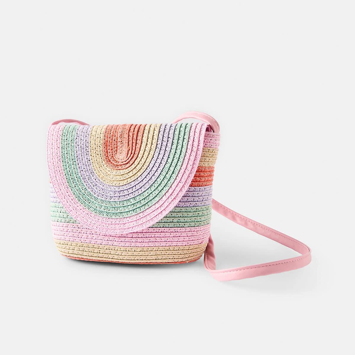 2 Mini Paper Crossbody Bag Rainbow, 2 of 4