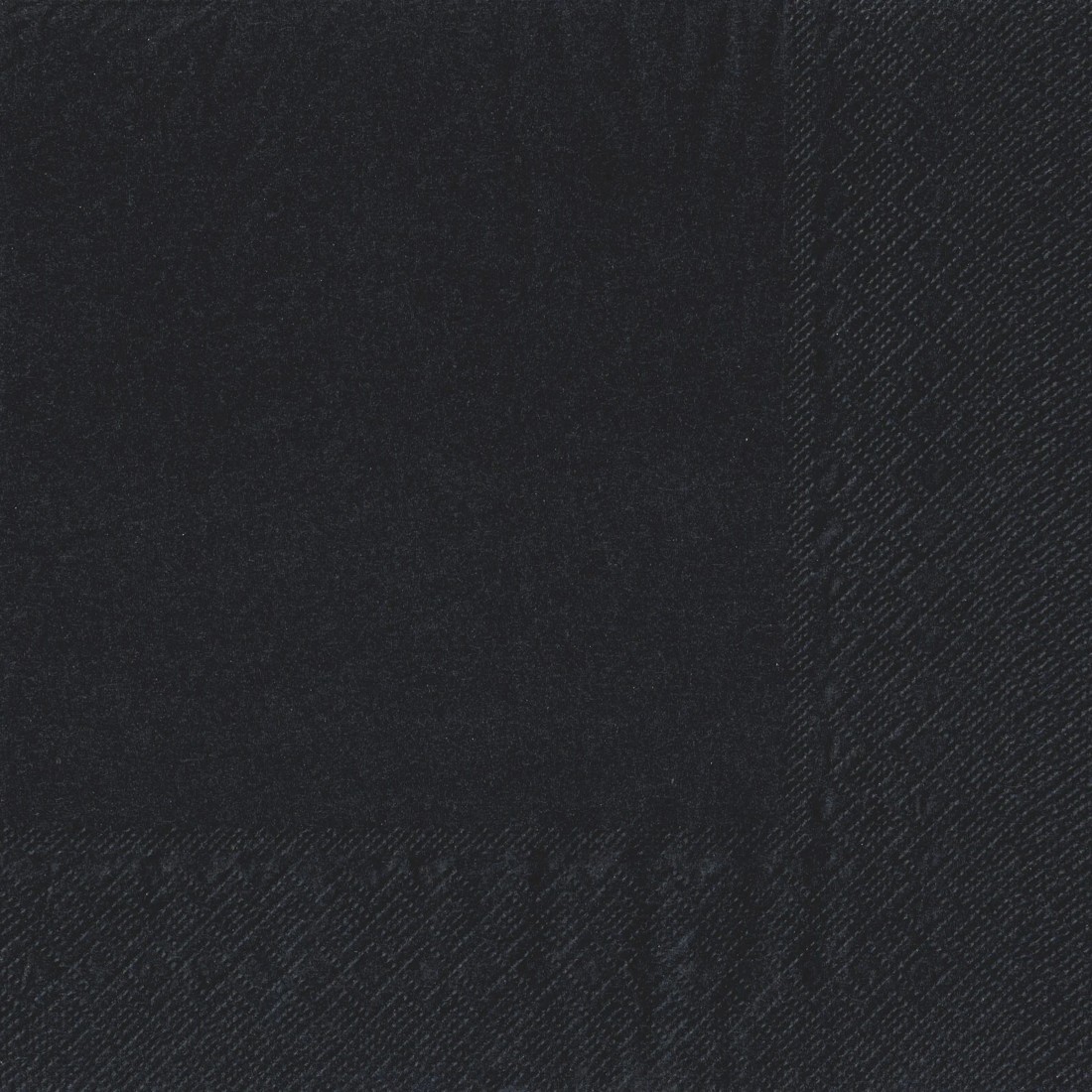 1 Alpen Black Dinner Napkins / Serviettes (Pack of 50), 1 of 1