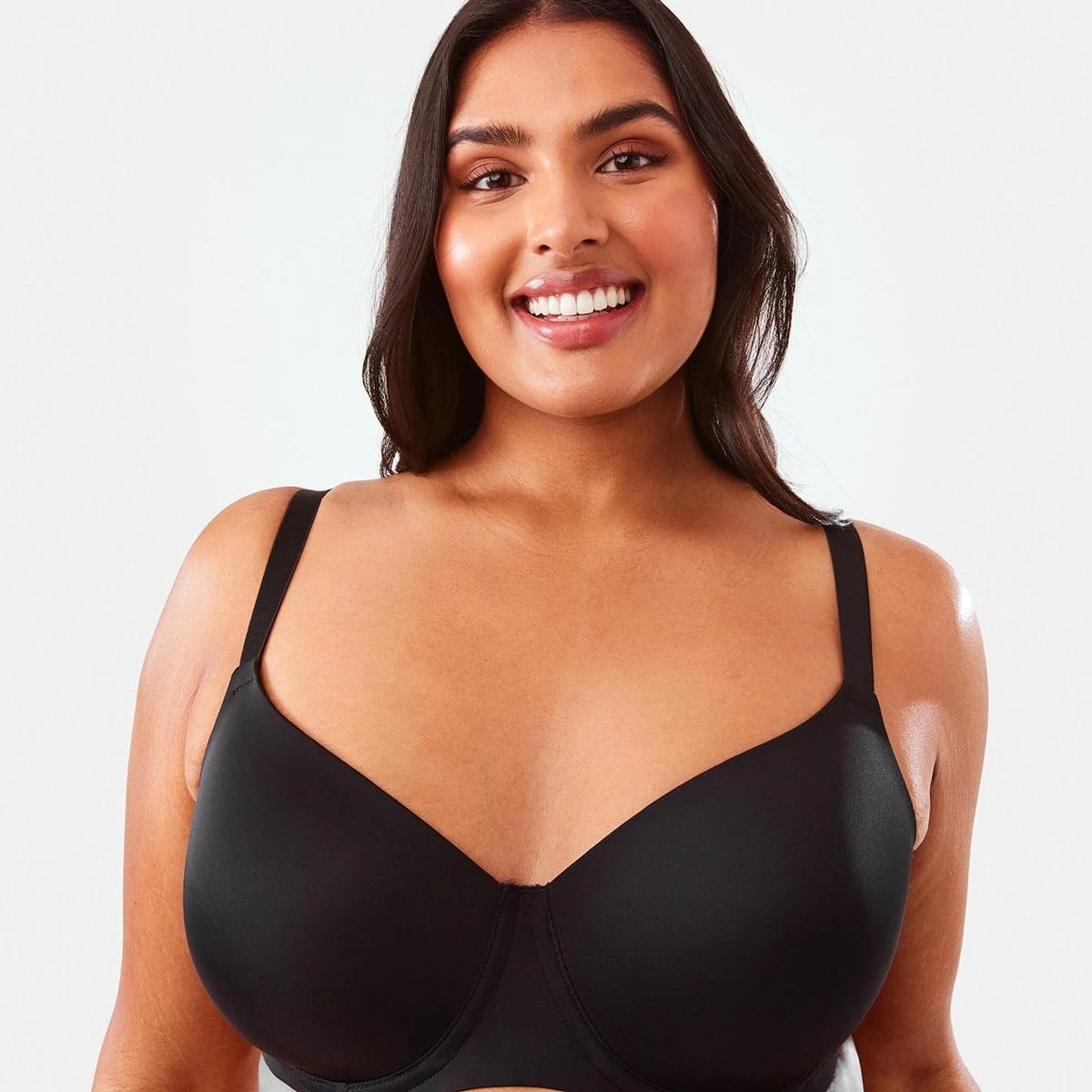 4 Full Figure T-shirt Bra BLACK, 4 of 7