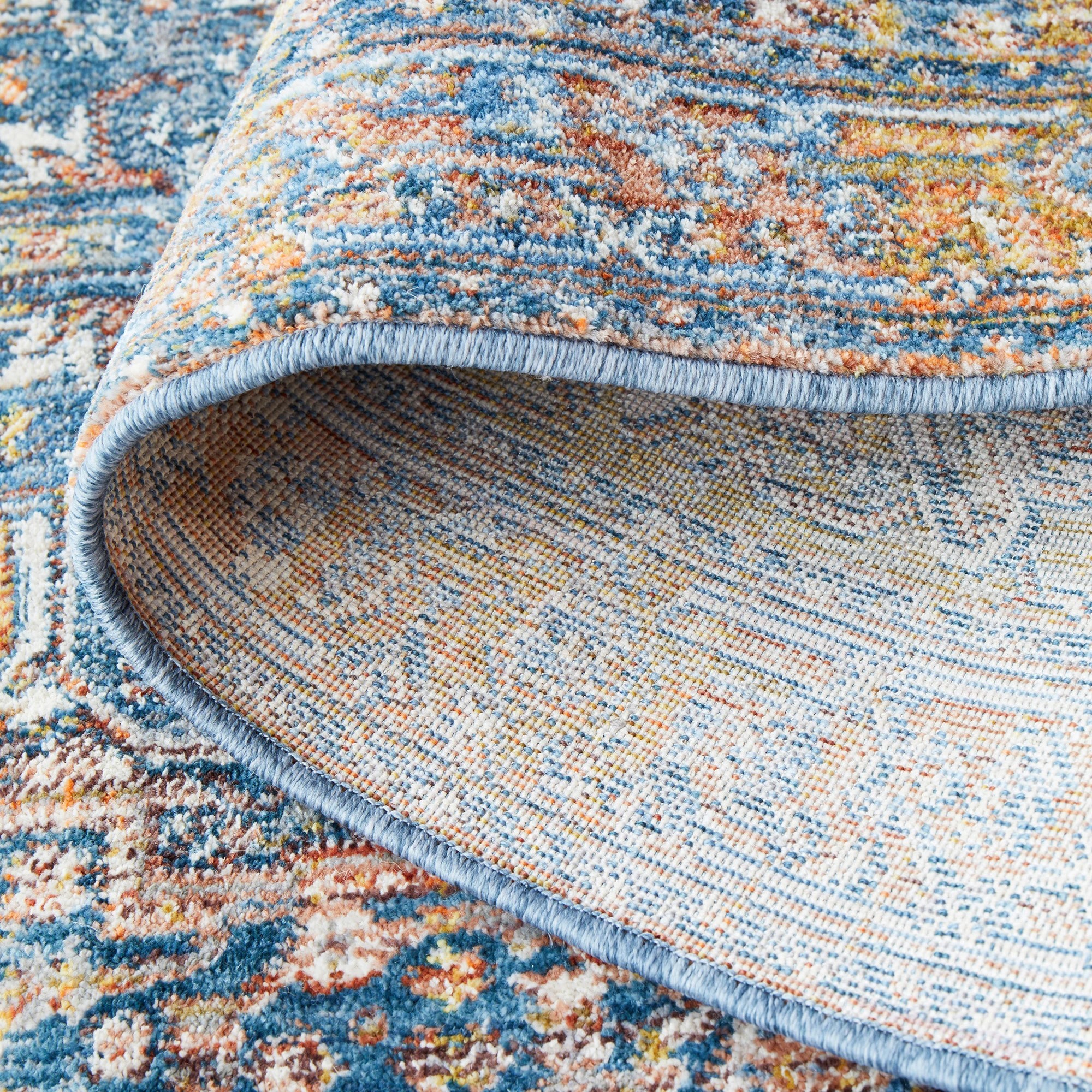 7 Common Ground Rugs Anatolia 400x80cm Runner - Large Rug - Rust - Orange, 7 of 7
