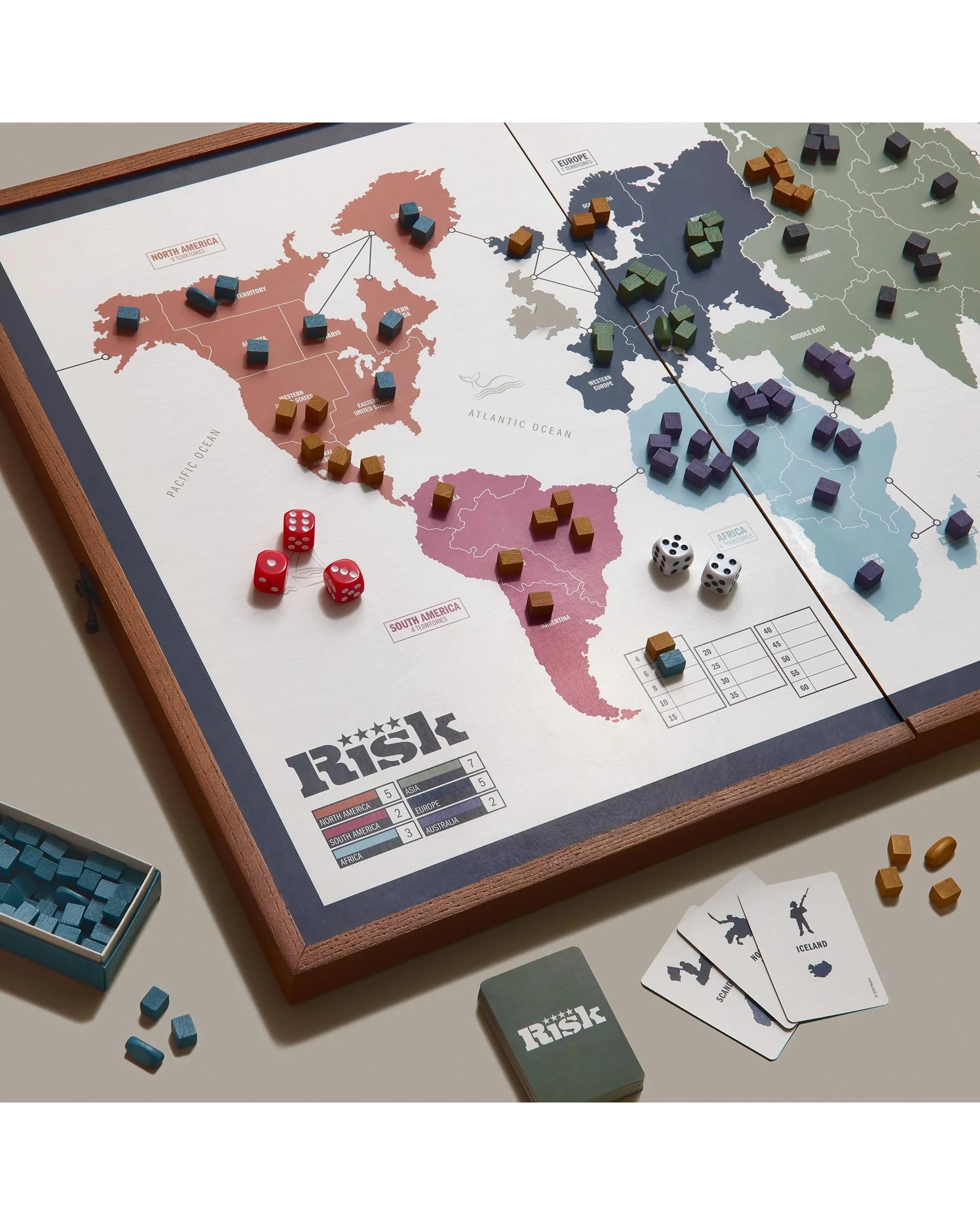 5 Risk Grand Folding Edition Board Game, 5 of 7