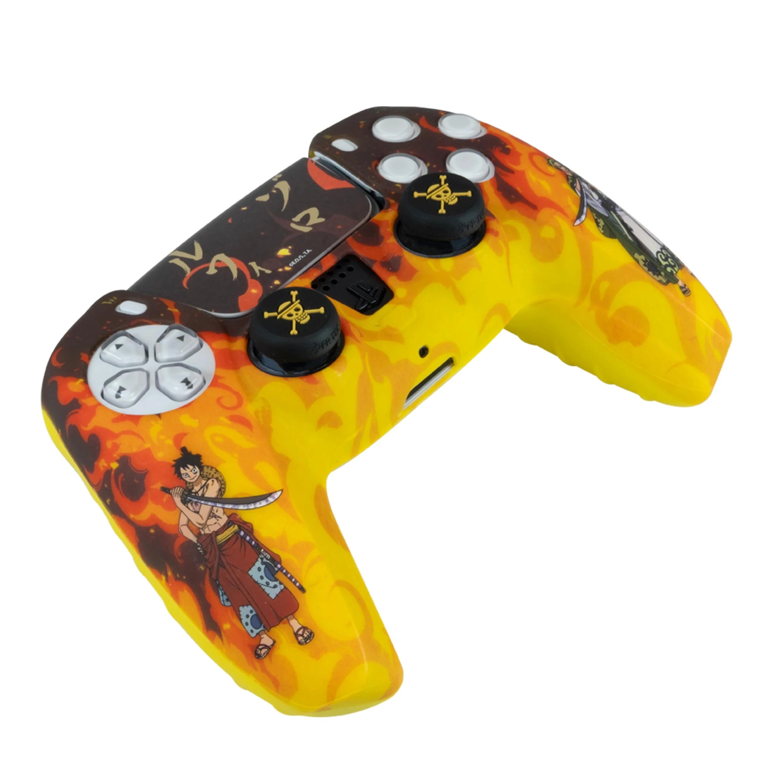 4 One Piece Fire Custom Kit - PlayStation 5 DualSense Controller - Multi, 4 of 5