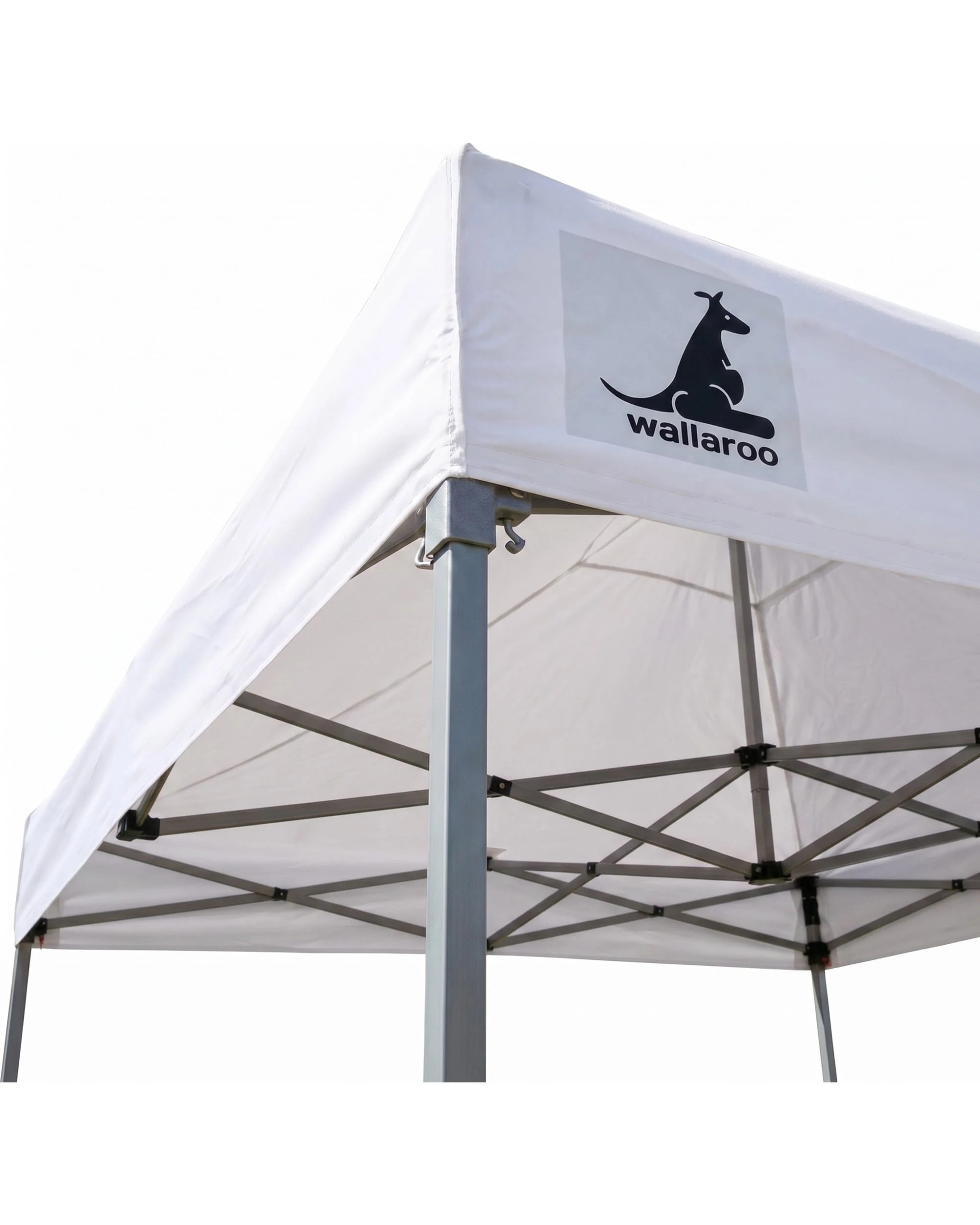3 Wallaroo 3m x 3m Replacement Roof for Pop Up Gazebo - White, 3 of 4