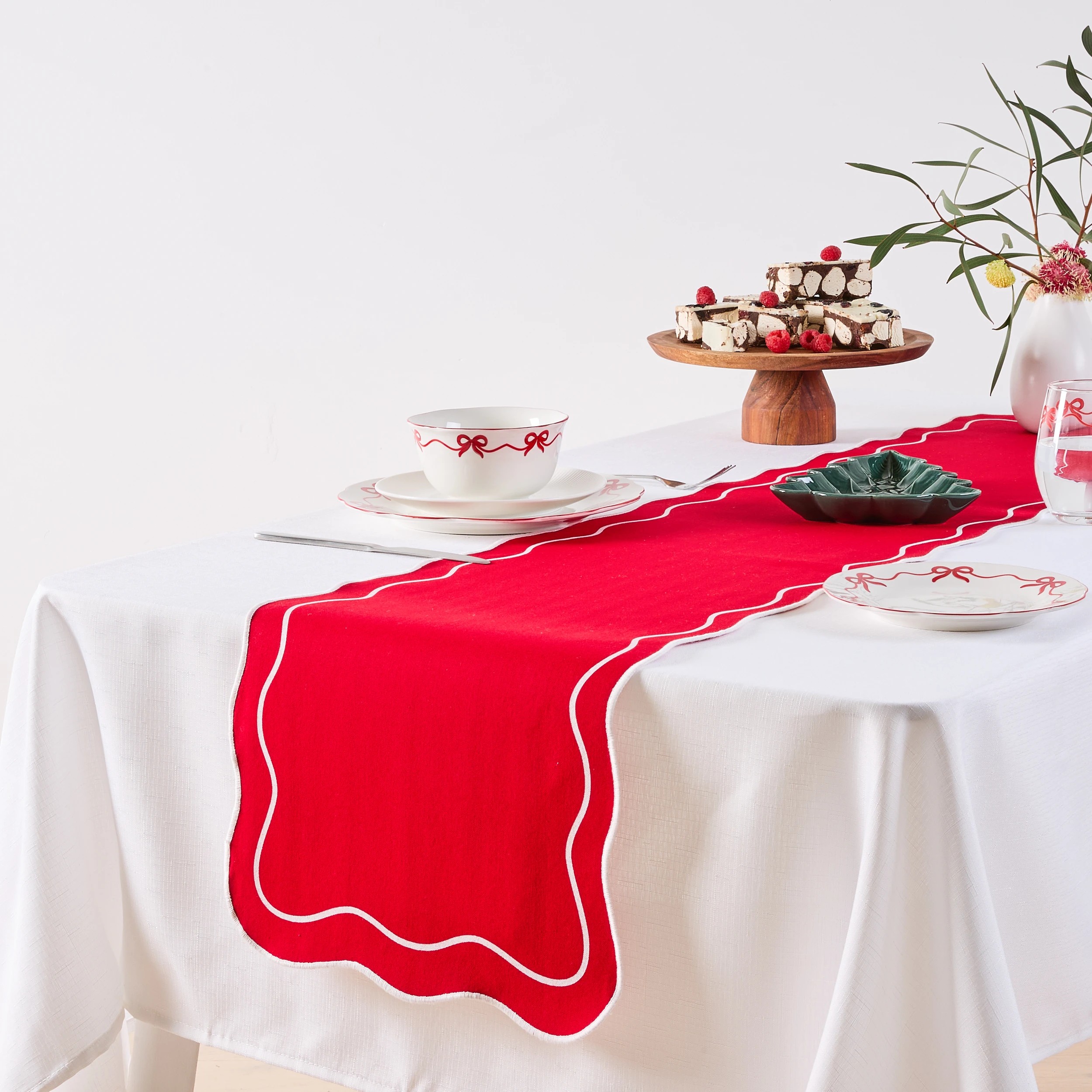 1 Stripe Reversible Table Runner, 1 of 8