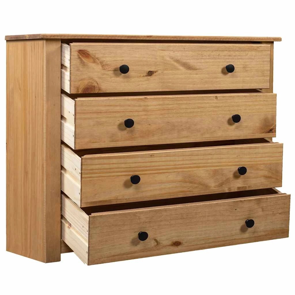 3 Vidaxl Side Cabinet Drawer Cabinet - Brown, 3 of 8