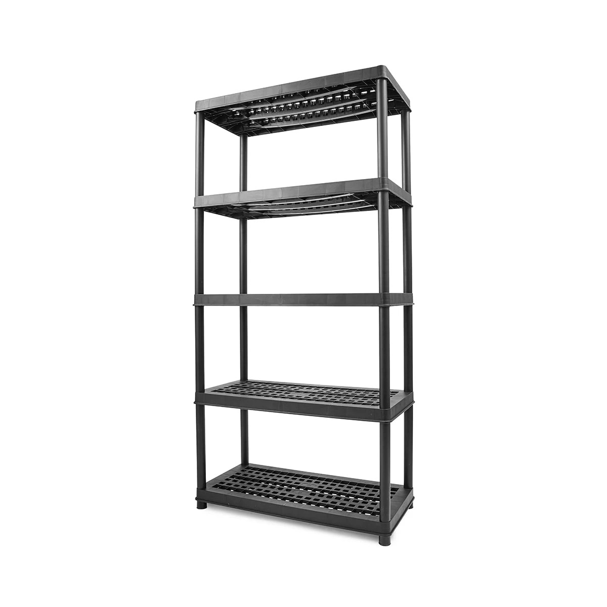 3 Heavy Duty 5 Tier Shelves - Black, 3 of 9