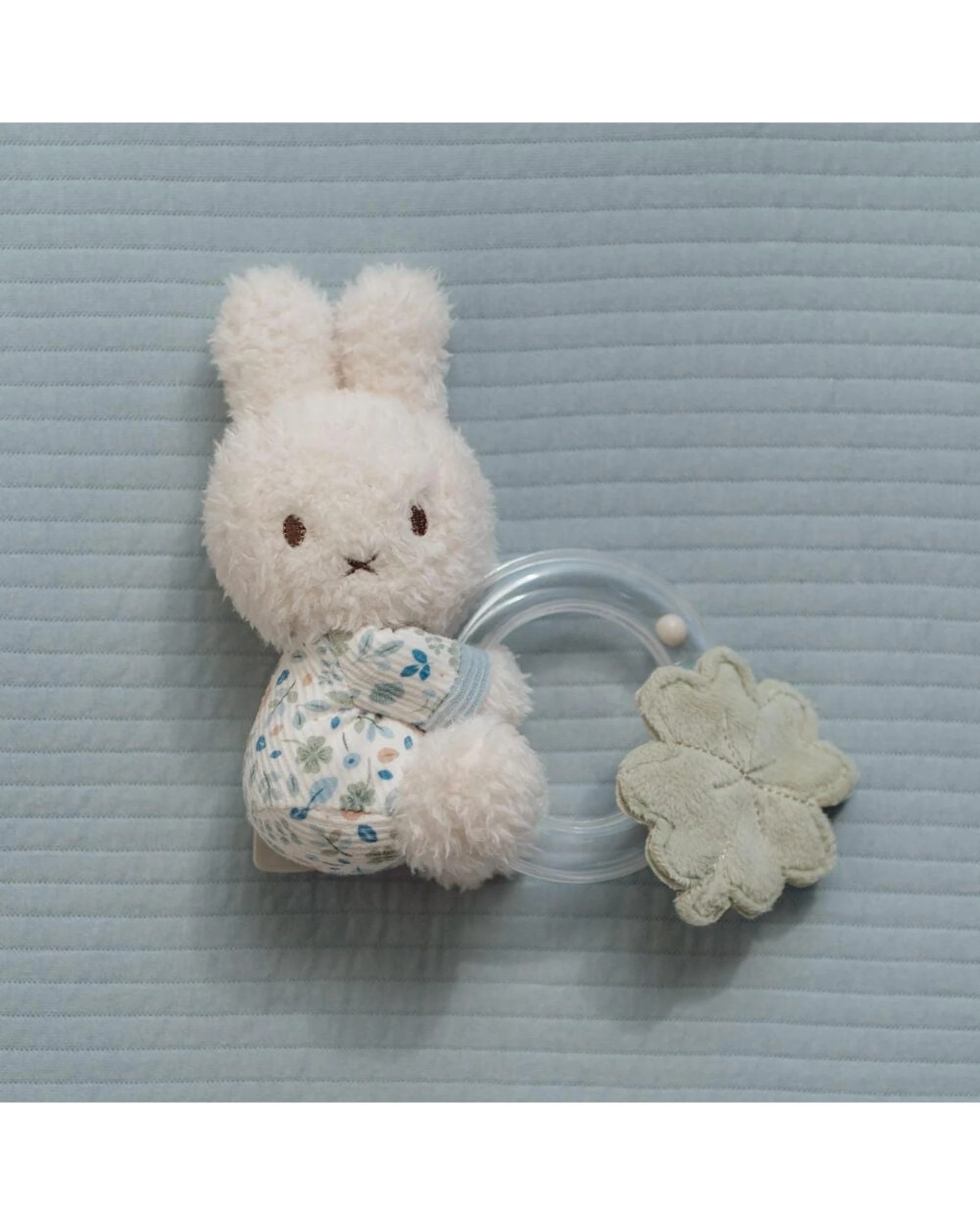 2 Miffy Miffy Lucky Leaves Ring Rattle, 2 of 4