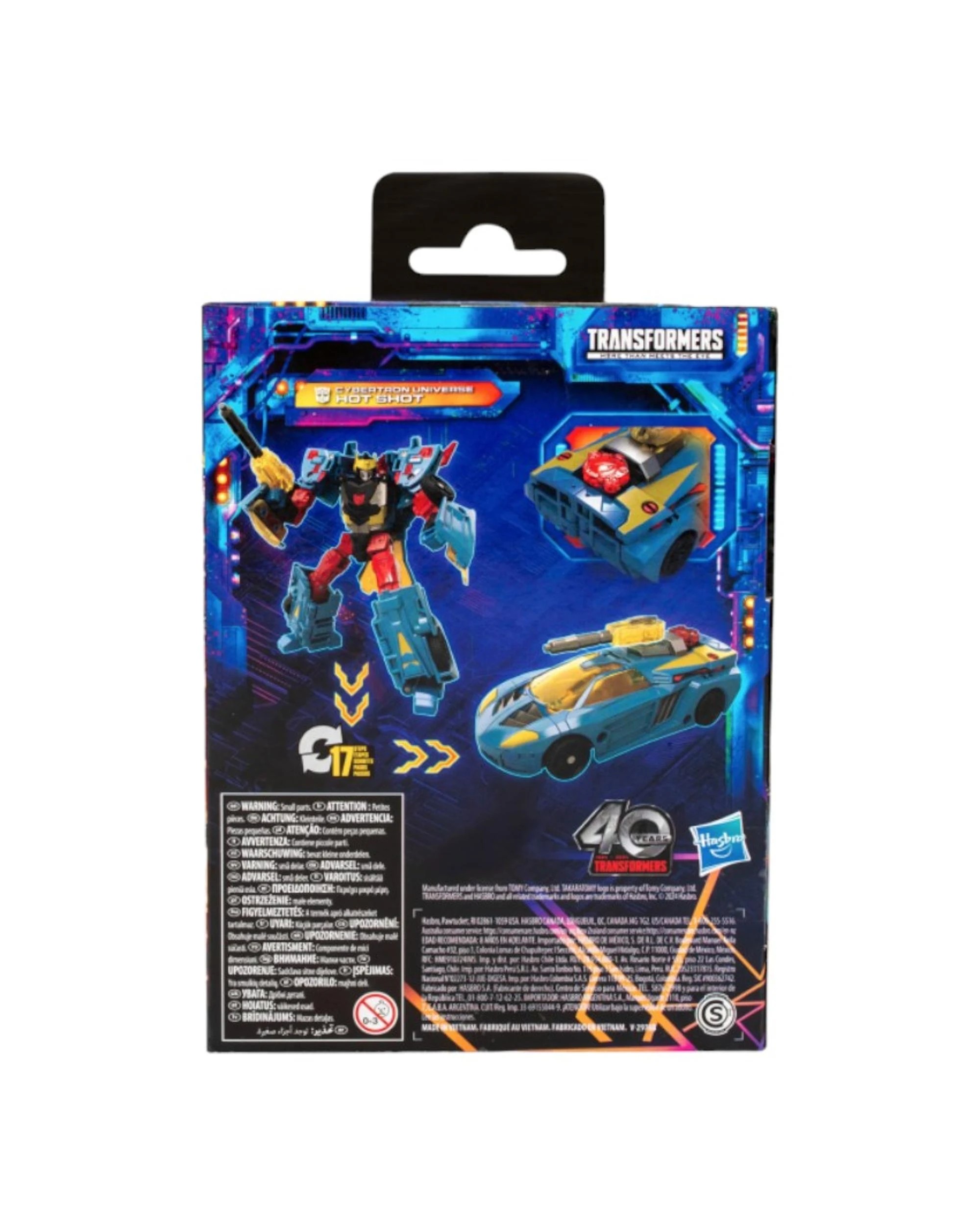 5 Hasbro Transformers Legacy United: Deluxe Class Cybertron Universe Hot Shot Figure, 5 of 5