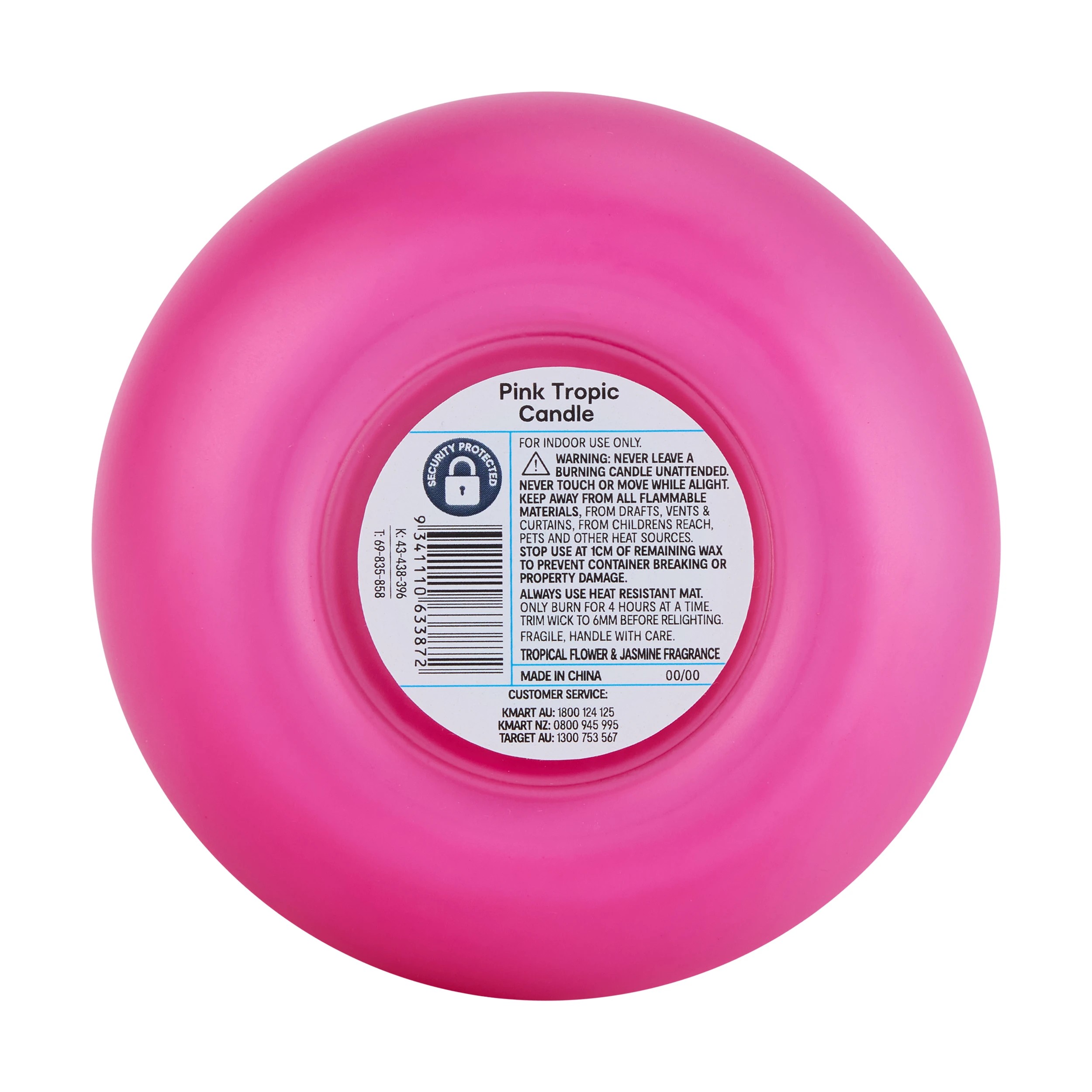 5 Pink Tropic Summer Solstice Soy Blend Fragrant Candle, 5 of 5